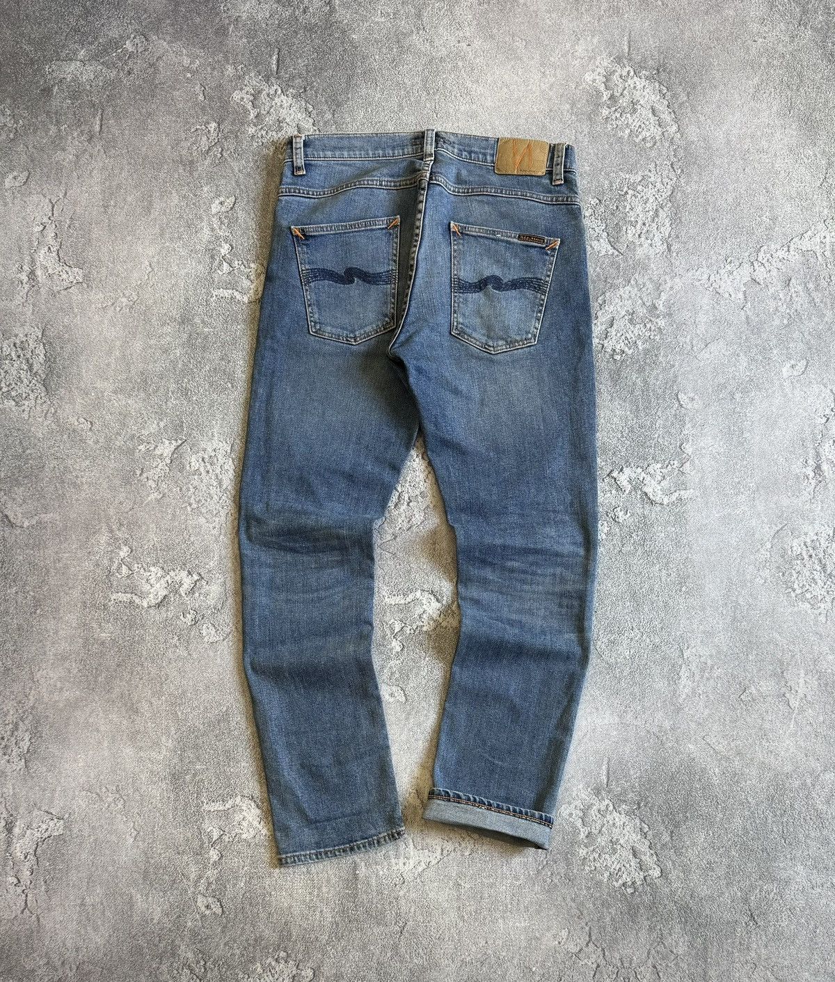 Nudie Jeans Nudie Jeans co 32/30 Grim Tim denim pants trousers jeans 👖 Size US 32 / EU 48 - 1 Thumbnail