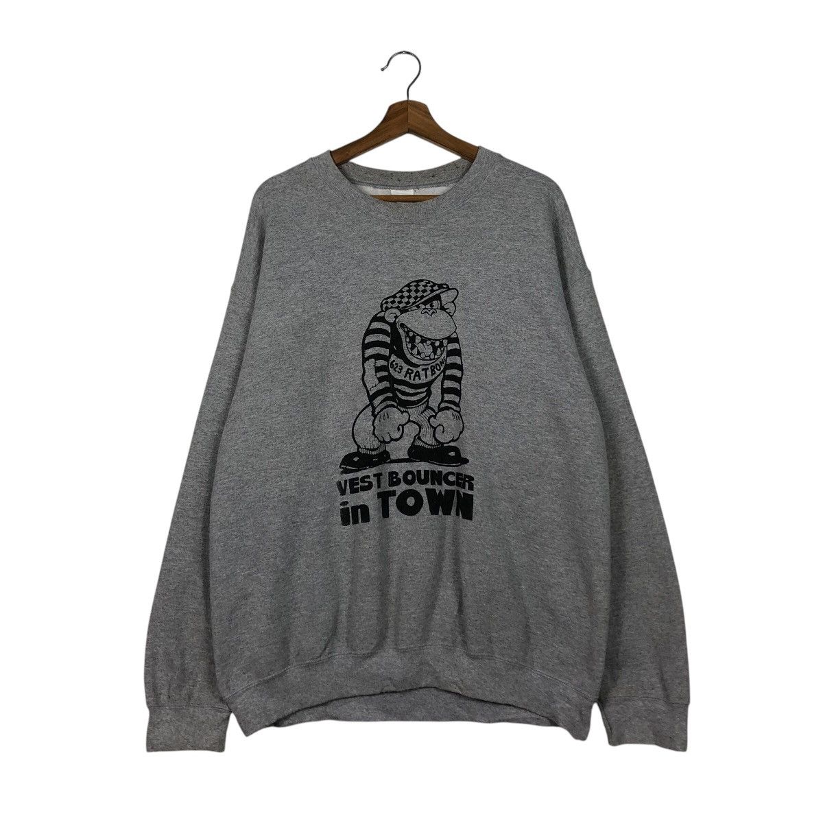 Cartoon Network × Japanese Brand 📌Vintage Sweatshirt Streetwear Vest Bouncer In Town Size US L / EU 52-54 / 3 - 2 Thumbnail