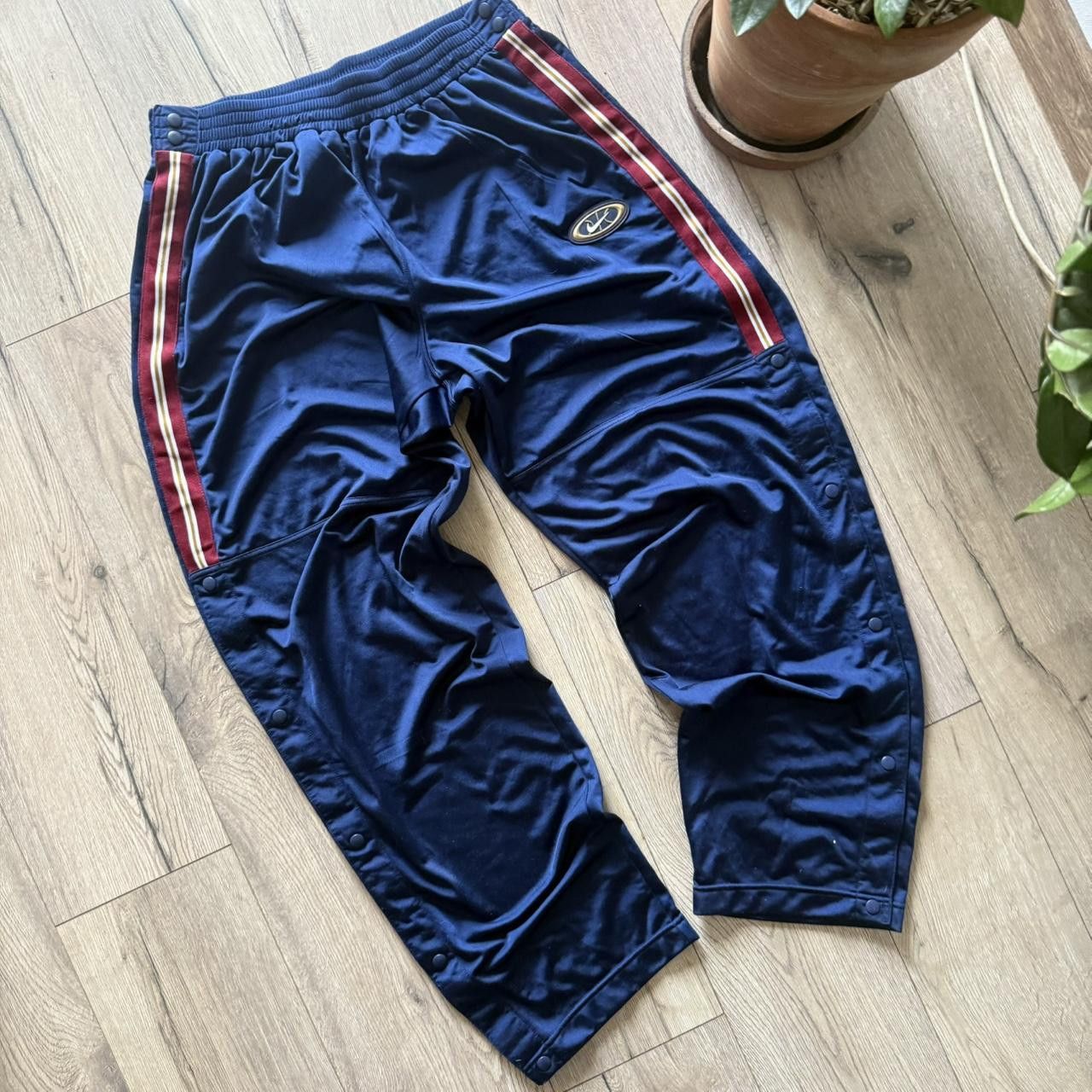 Nike Nike Vintage 90s Trackpants Retro Navy Size US 36 / EU 52 - 3 Thumbnail