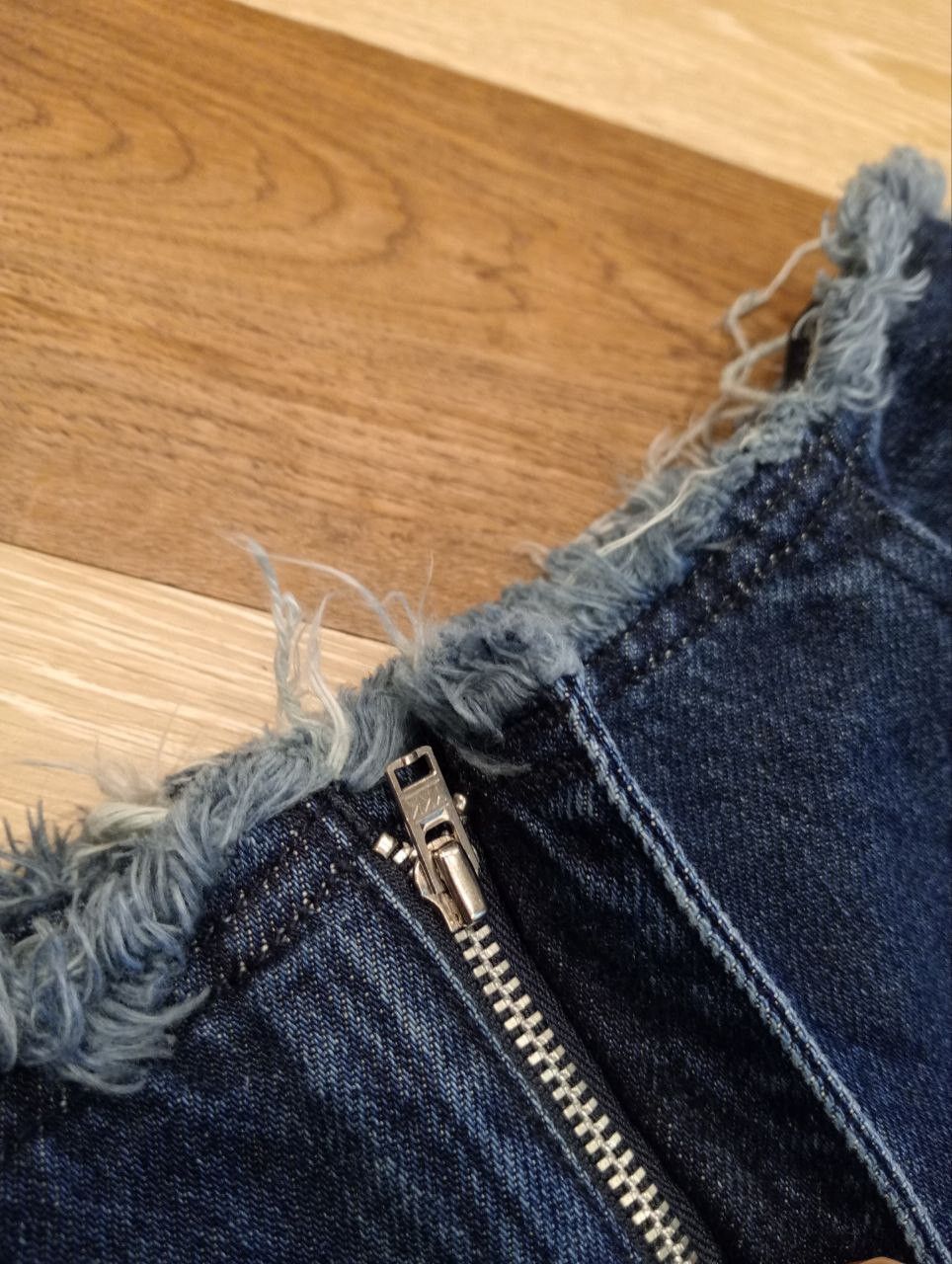 Marques'Almeida MARQUES ALMEIDA INDIGO DENIM ASYMMETRIC SKIRT Size 27" / US 4 / IT 40 - 10 Thumbnail