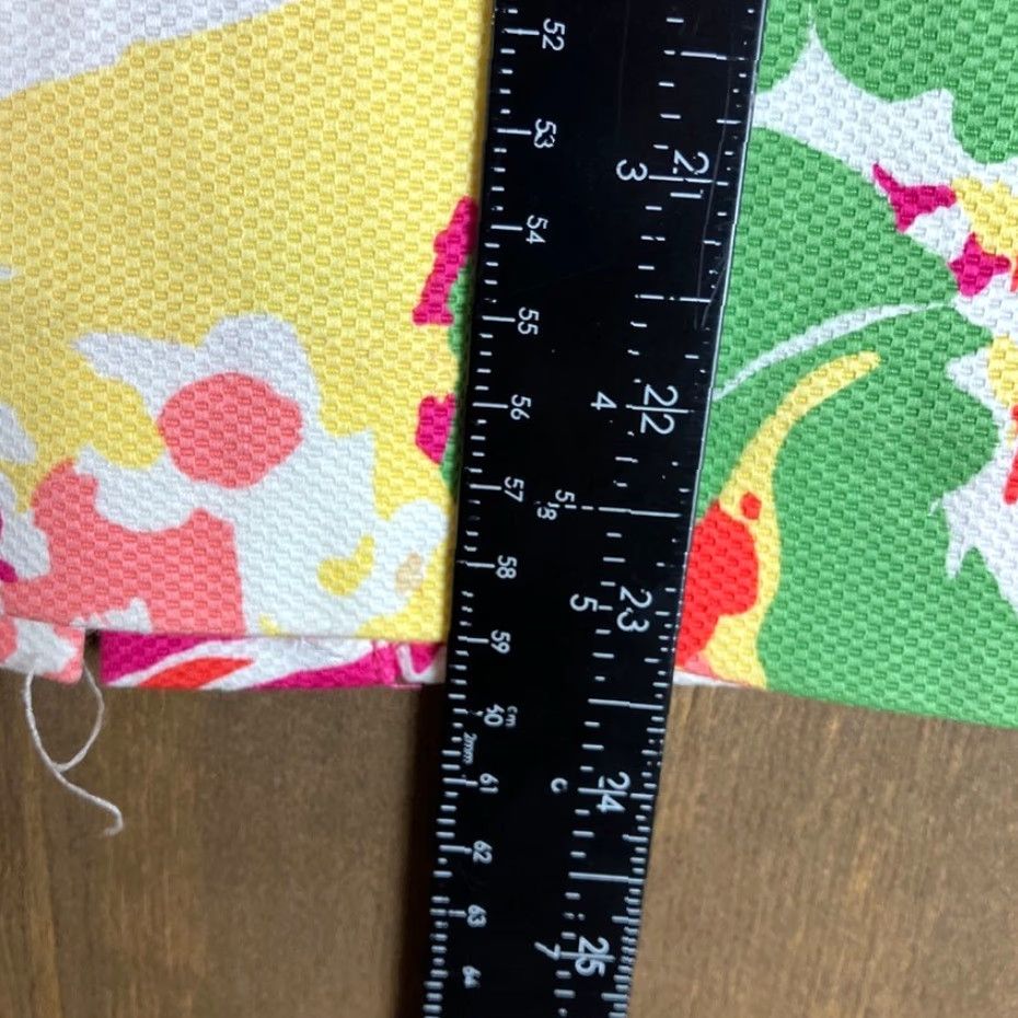 Talbots Talbots Womens Skirt Multicolor Floral Pencil Midi Back Zip Stretch 6 Size 28" / US 6 / IT 42 - 7 Thumbnail