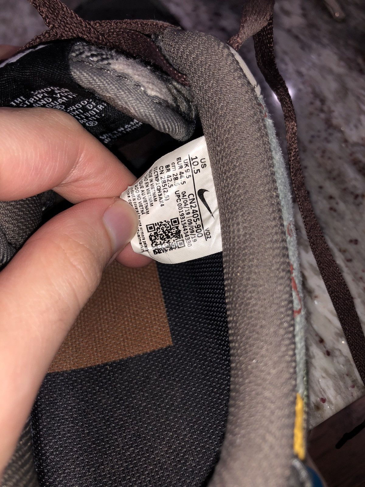 Nike × Travis Scott Travis Scott Air Force 1 Size US 10.5 / EU 43-44 - 8 Thumbnail