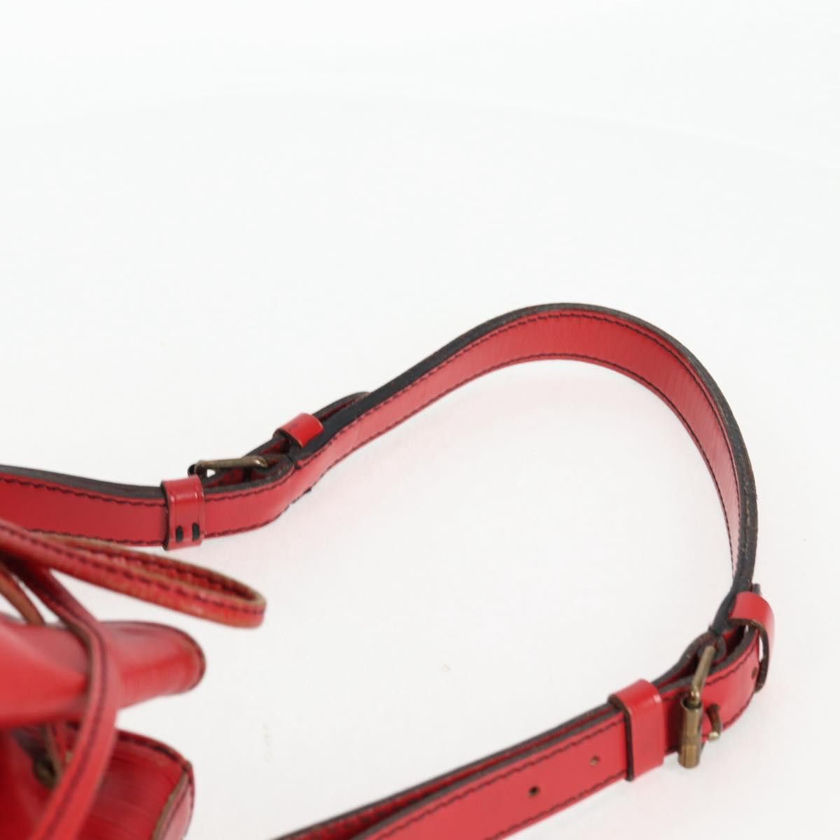 Louis Vuitton LOUIS VUITTON Epi Petit Noe Shoulder Bag Red M44107 Size ONE SIZE - 14 Thumbnail