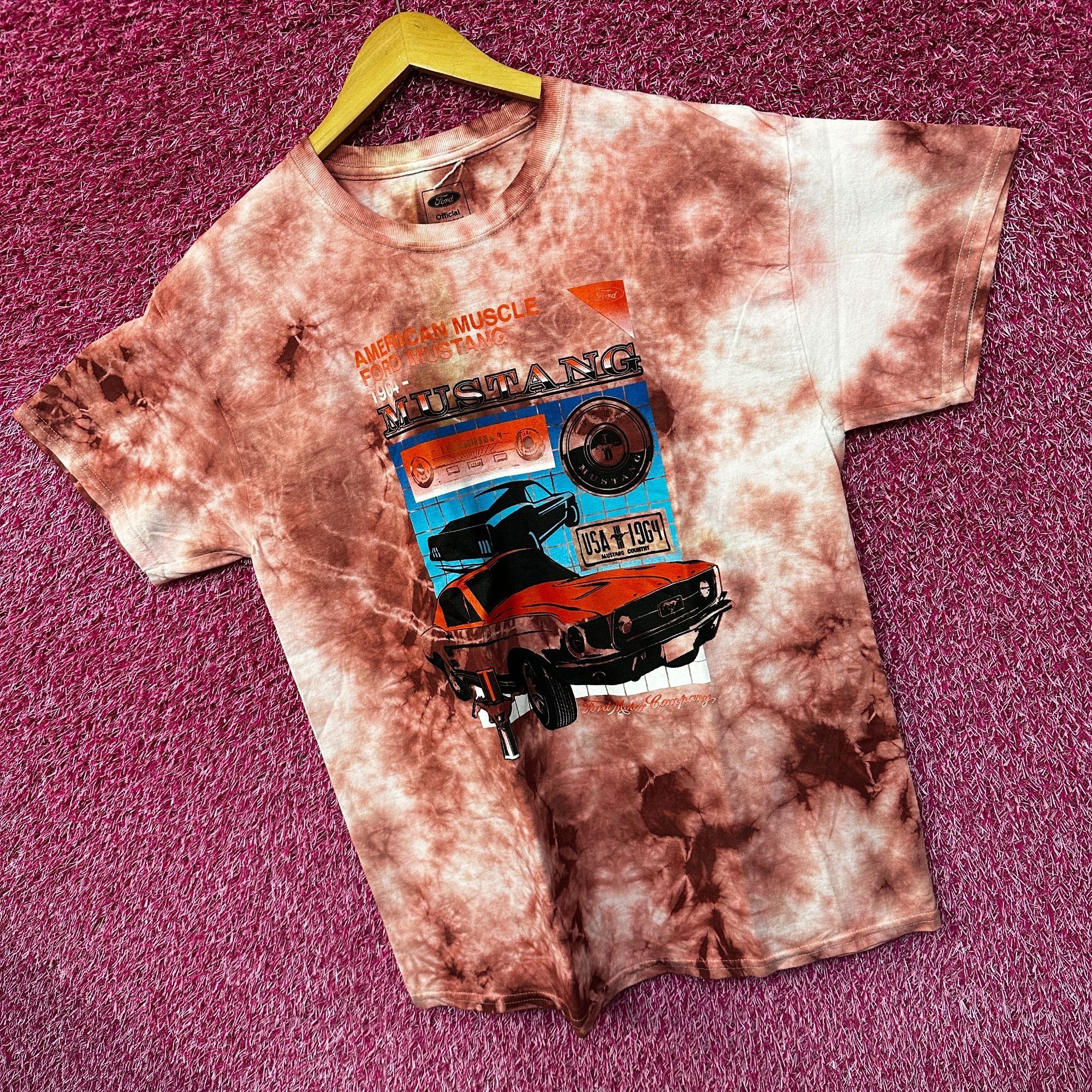 Ford Ford Mustang Classic American Muscle Car Promo Tie Dye L Size US L / EU 52-54 / 3 - 3 Thumbnail