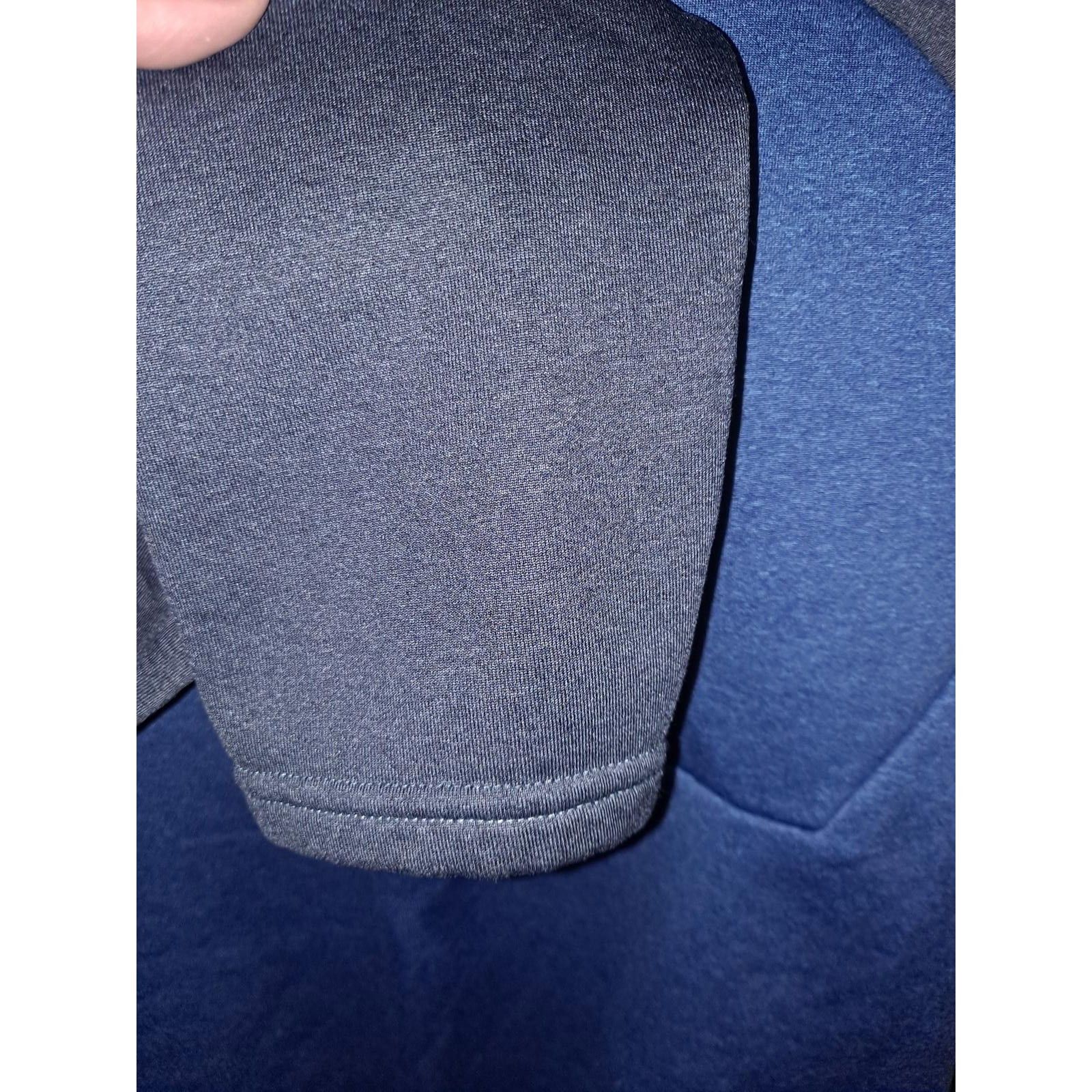 L.L. Bean L.L. Bean 1/2 Zip 2 Tone Blue with Reflective Accents Slight Size US L / EU 52-54 / 3 - 4 Thumbnail