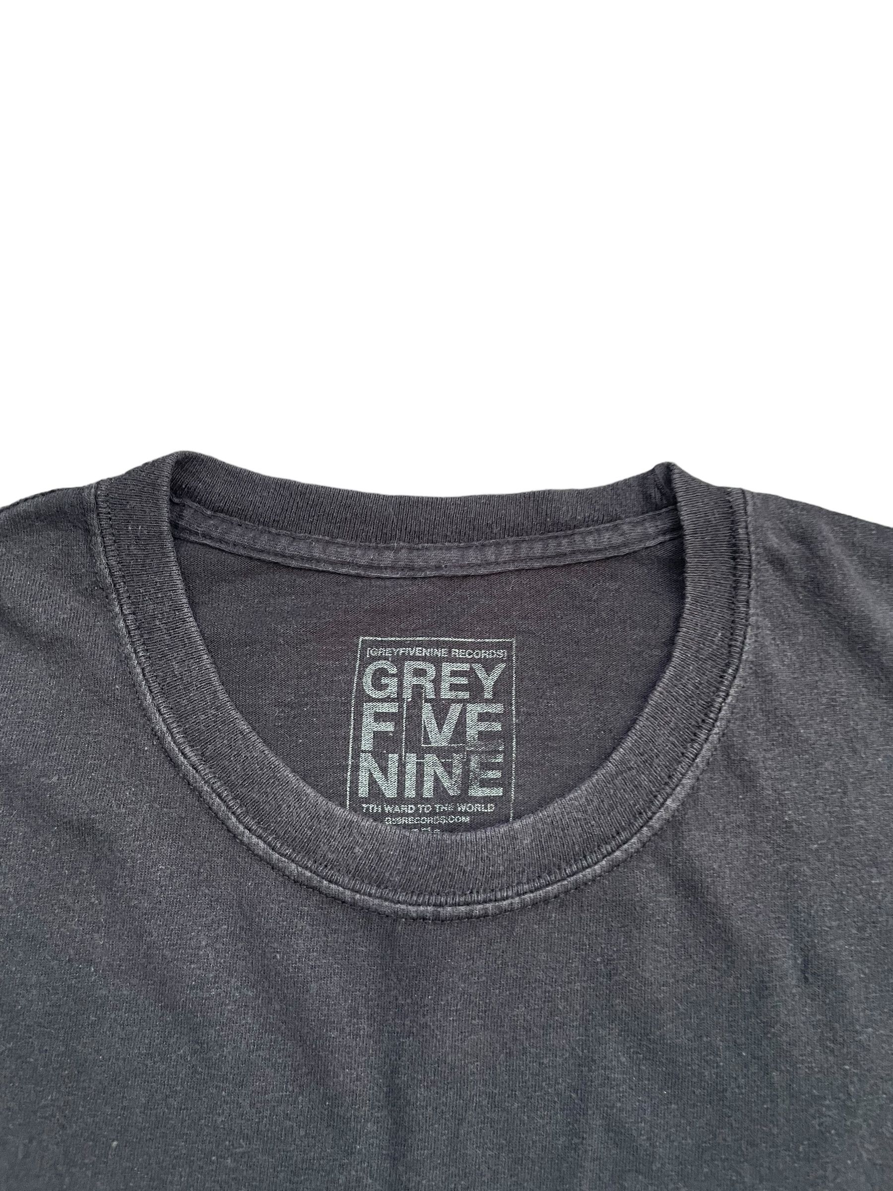 Band Tees Grey Five Nine Records Tshirt Size US L / EU 52-54 / 3 - 5 Thumbnail