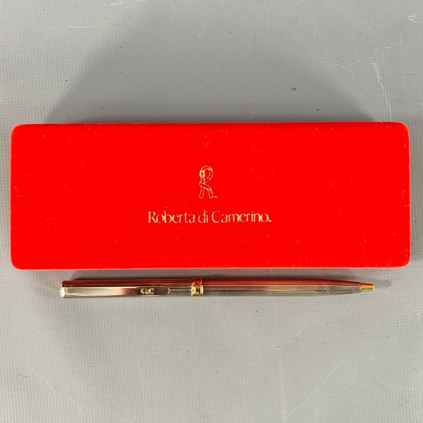 Roberta di Camerino ROBERTA DI CAMERINO Vintage Silver Gold Tone Ball Point Pen Size ONE SIZE - 1 Thumbnail