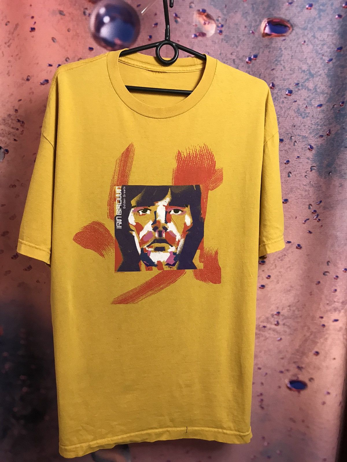 Band Tees Vintage Ian Brown Golden Greats (Stone roses) band rock tee Size US XL / EU 56 / 4 - 2 Thumbnail