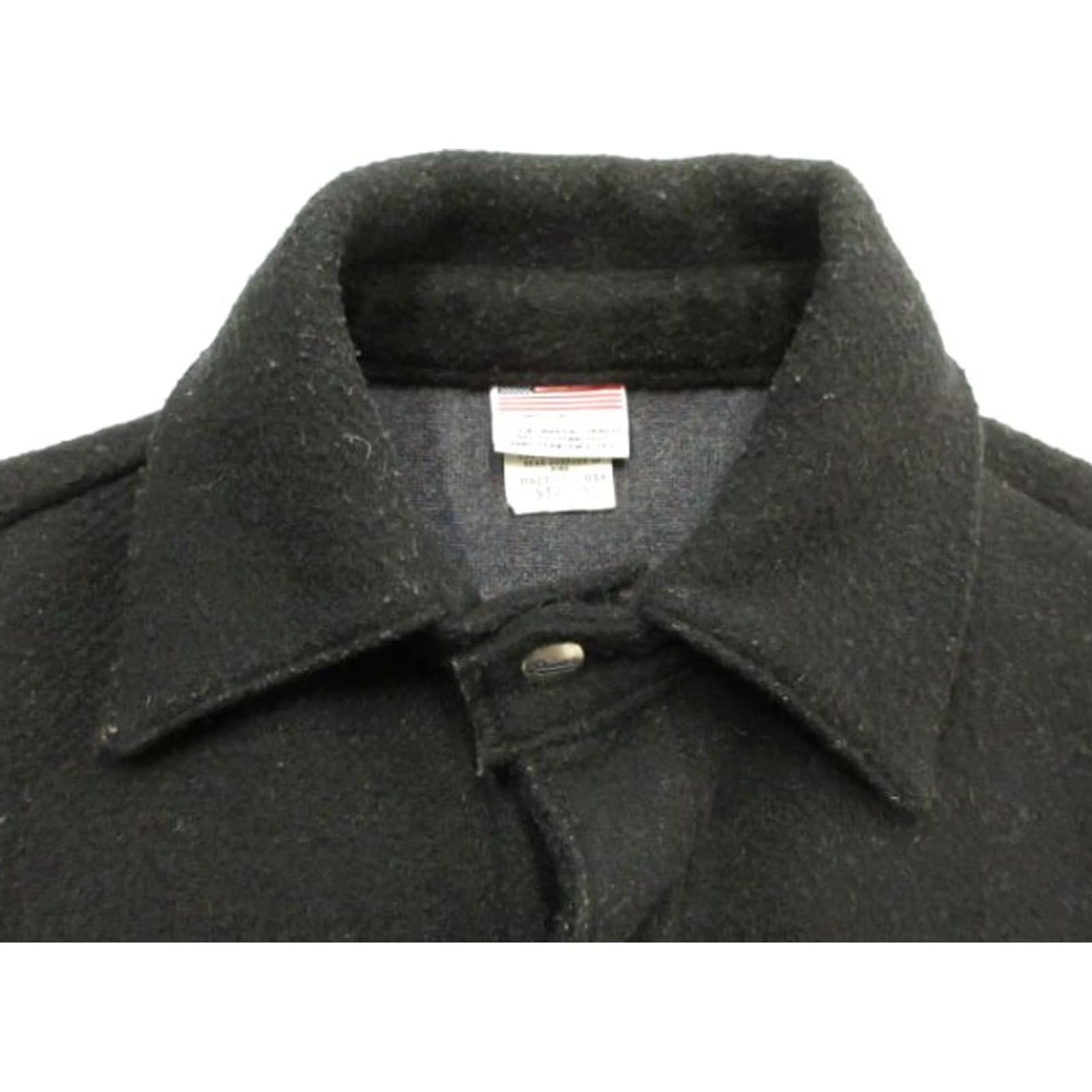 Vintage VINTAGE POINTER Coverall Jacket BLACK Size S Mens Regular Damaged Stained Size US 29 - 5 Thumbnail