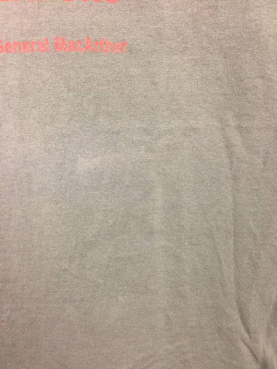 Vintage Vtg Y2K General MacArthur Military Statement Quote Tee Size US XL / EU 56 / 4 - 8 Thumbnail
