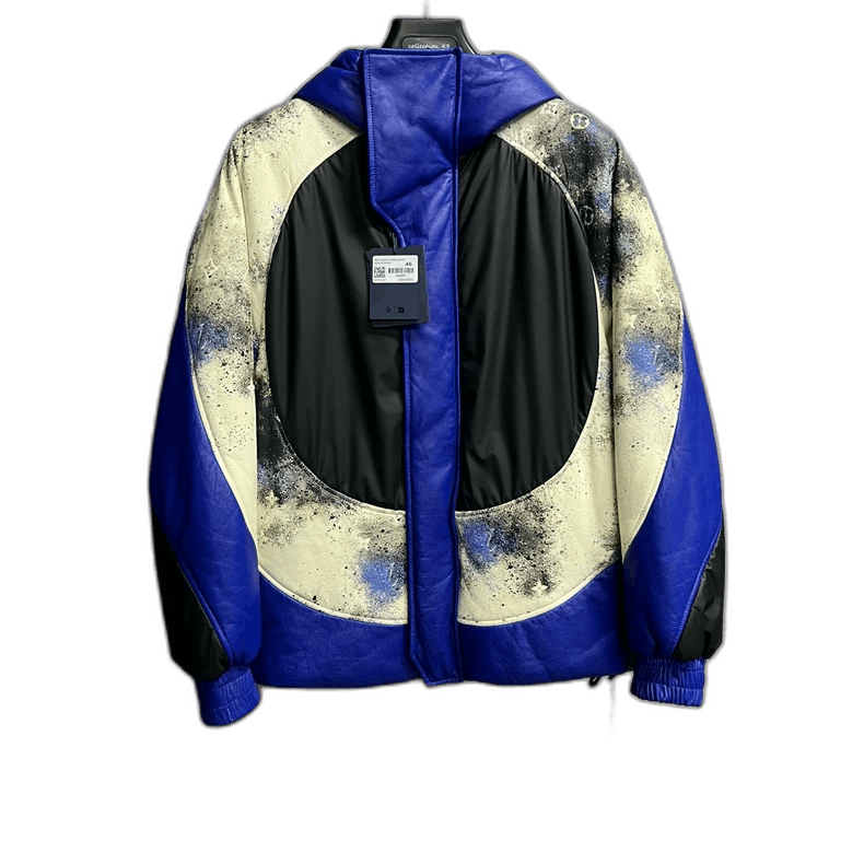 Louis Vuitton Blue Drawstring Long Sleeve Jacket