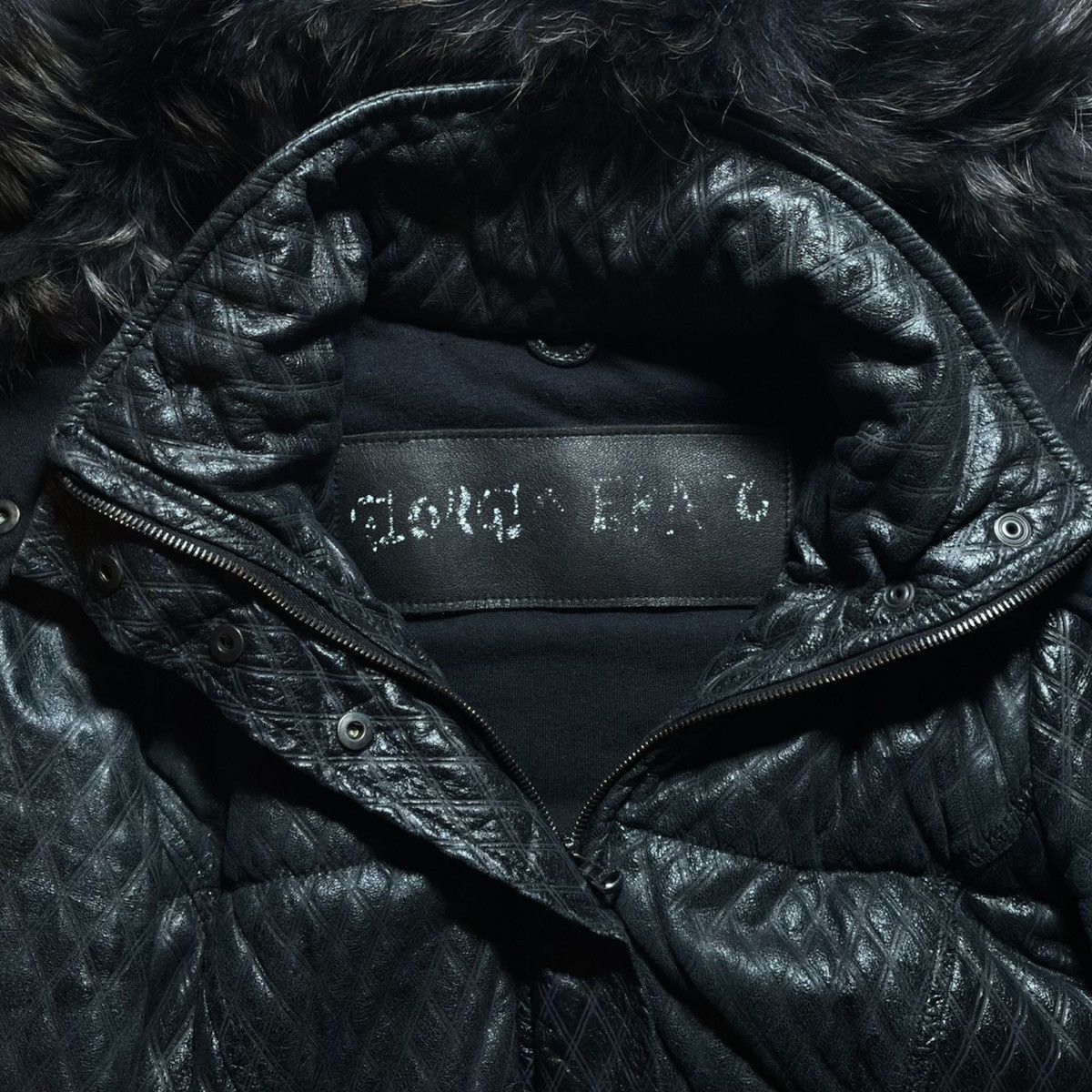 Hysteric Glamour Giorgo Brato Leather Puffer Jacket Size US S / EU 44-46 / 1 - 5 Thumbnail
