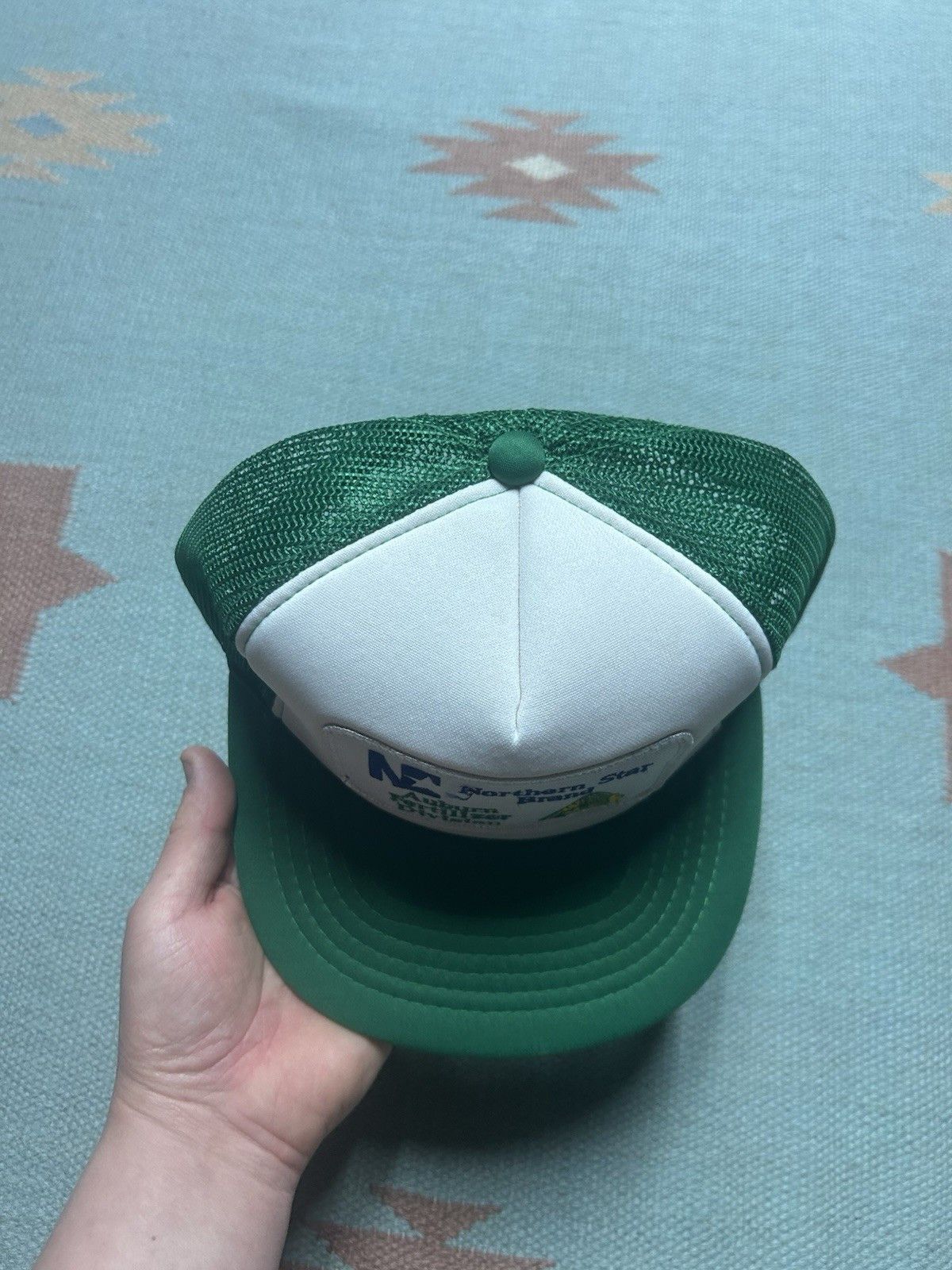 Vintage Vtg trucker hat northern star mineral auburn fertilizer farm Size ONE SIZE - 3 Thumbnail