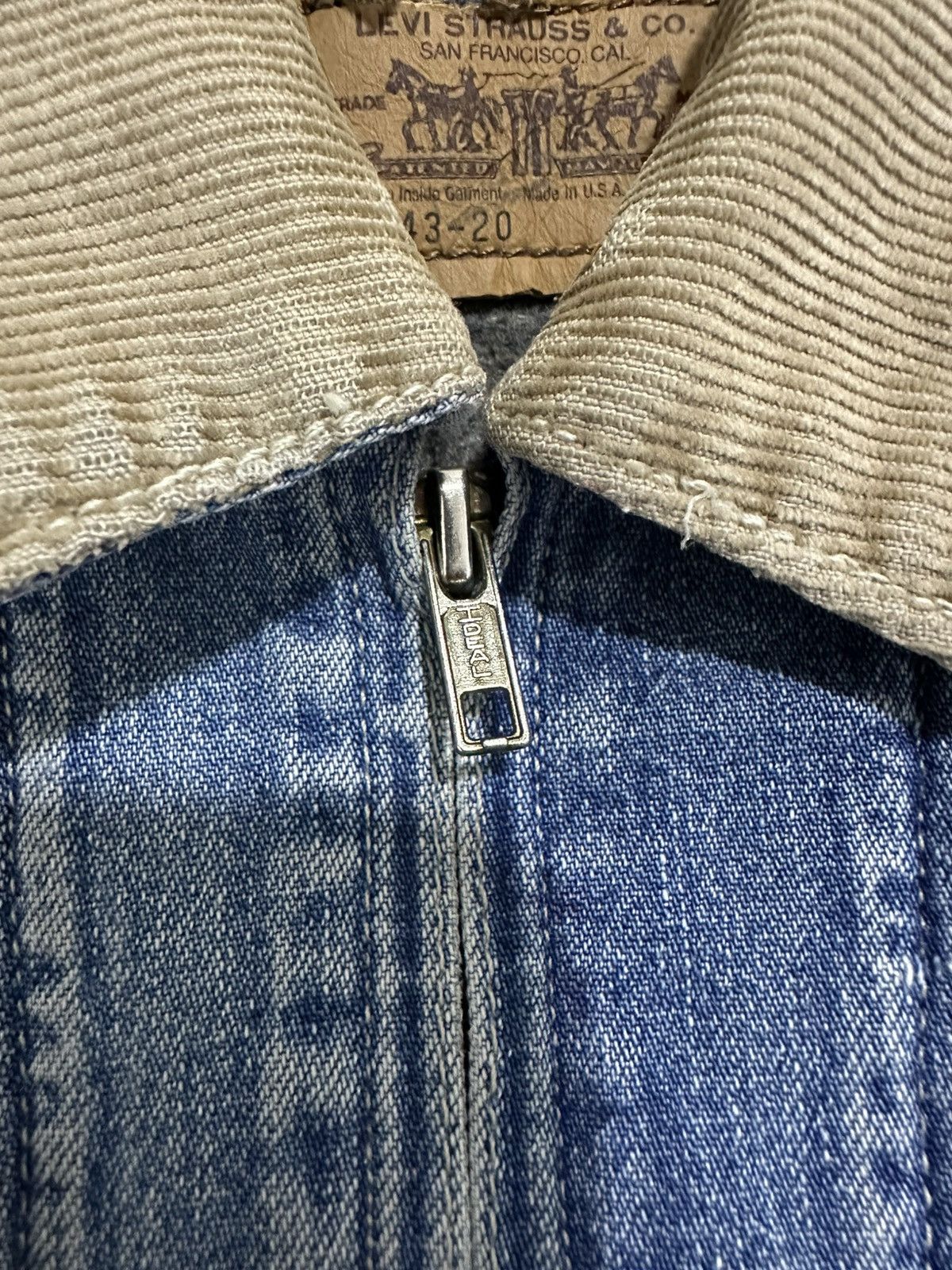 Levi's Vintage Clothing Vintage 90’s Levis Chore Jacket Work Wear Blanket USA Size US L / EU 52-54 / 3 - 5 Thumbnail