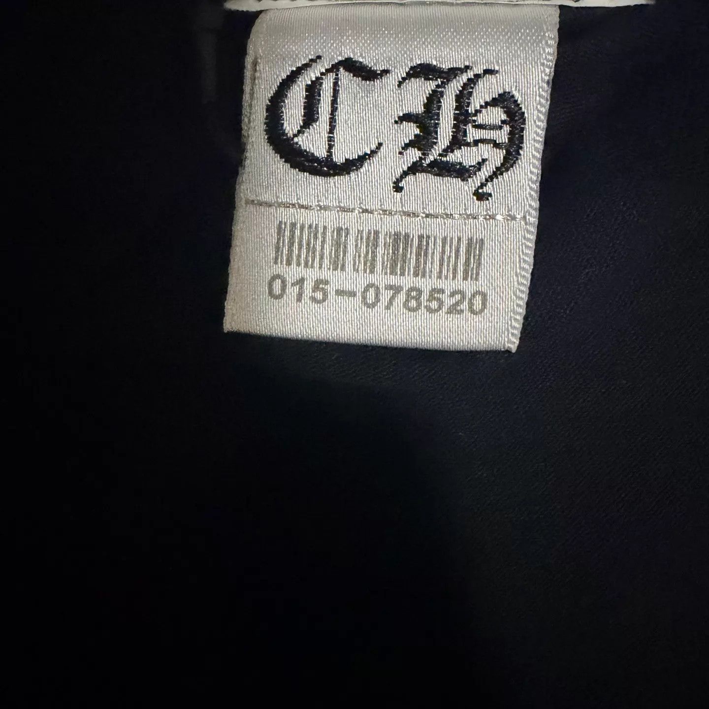 Chrome Hearts Chrome Hearts Black Arm 3-Element Horseshoe Tbar LS M Size US M / EU 48-50 / 2 - 6 Thumbnail