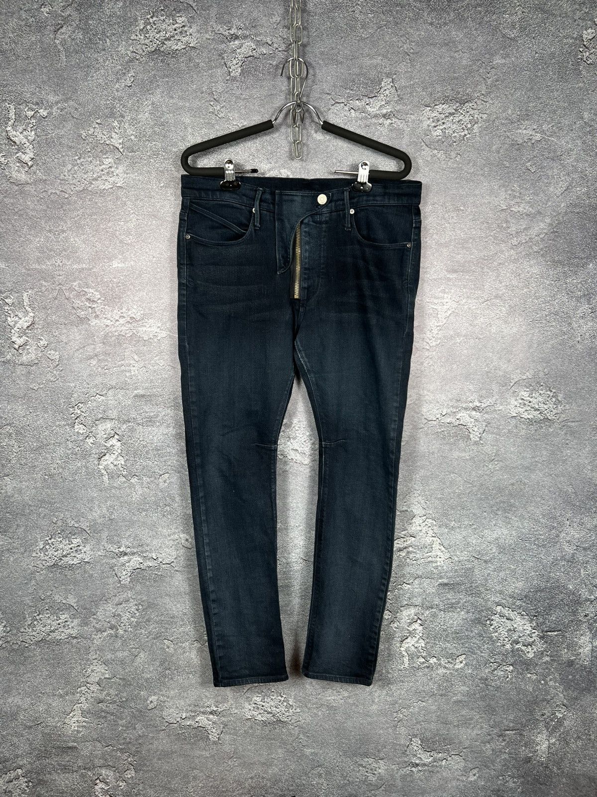 Rta RTA Road to Awe Navy Denim Skinny Jeans Pants Size US 30 / EU 46 - 1 Thumbnail