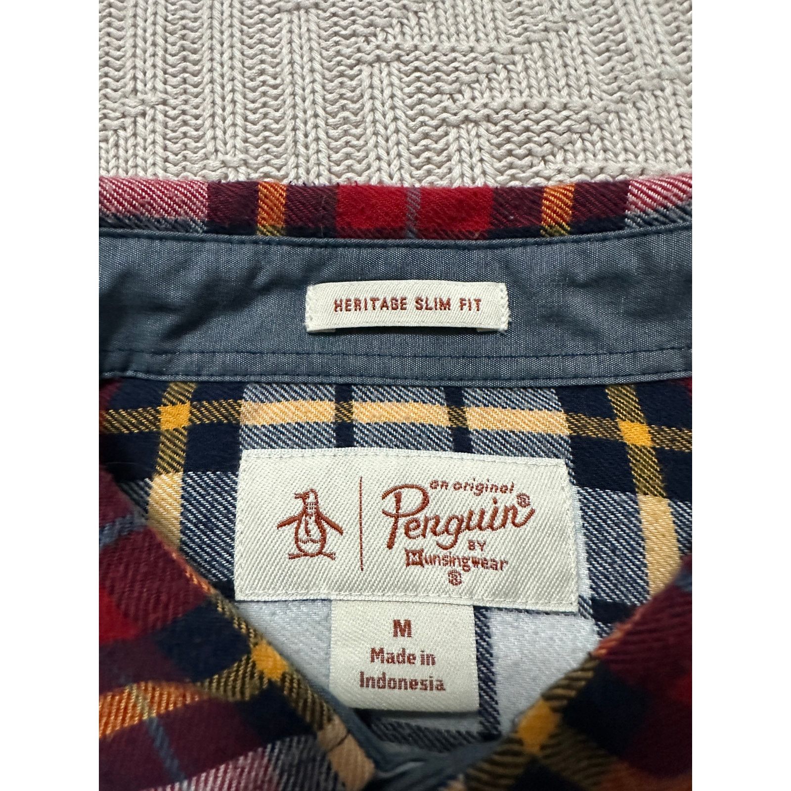 Original Penguin Original Penguin red plaid flannel button down size M Size US M / EU 48-50 / 2 - 5 Thumbnail