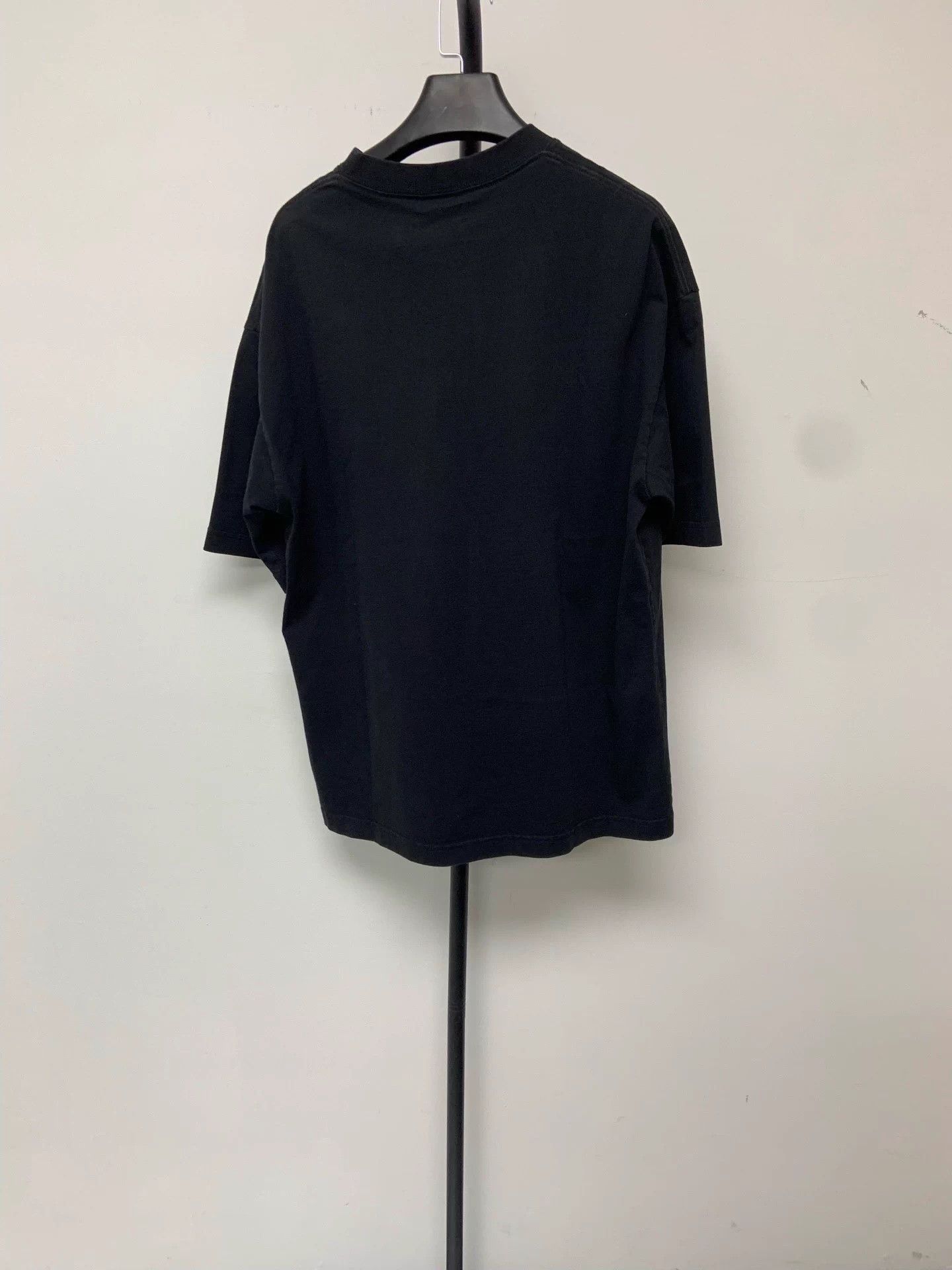 Balenciaga Balenciaga logo crewneck short sleeve tee unisex black XS Size XS / US 0-2 / IT 36-38 - 2 Thumbnail