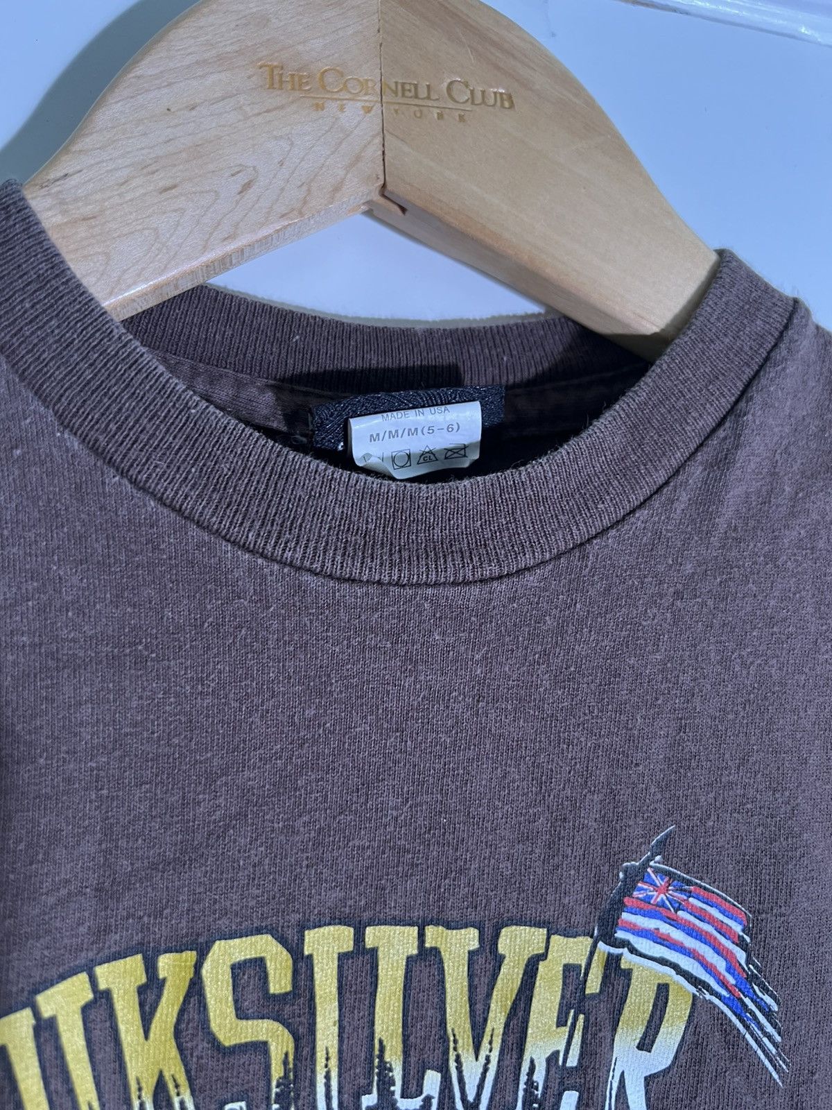 Vintage Y2K 2000’s VTG Vintage Quiksilver Hawaii Retro Youth T Shirt Size US XXS / EU 40 - 7 Thumbnail