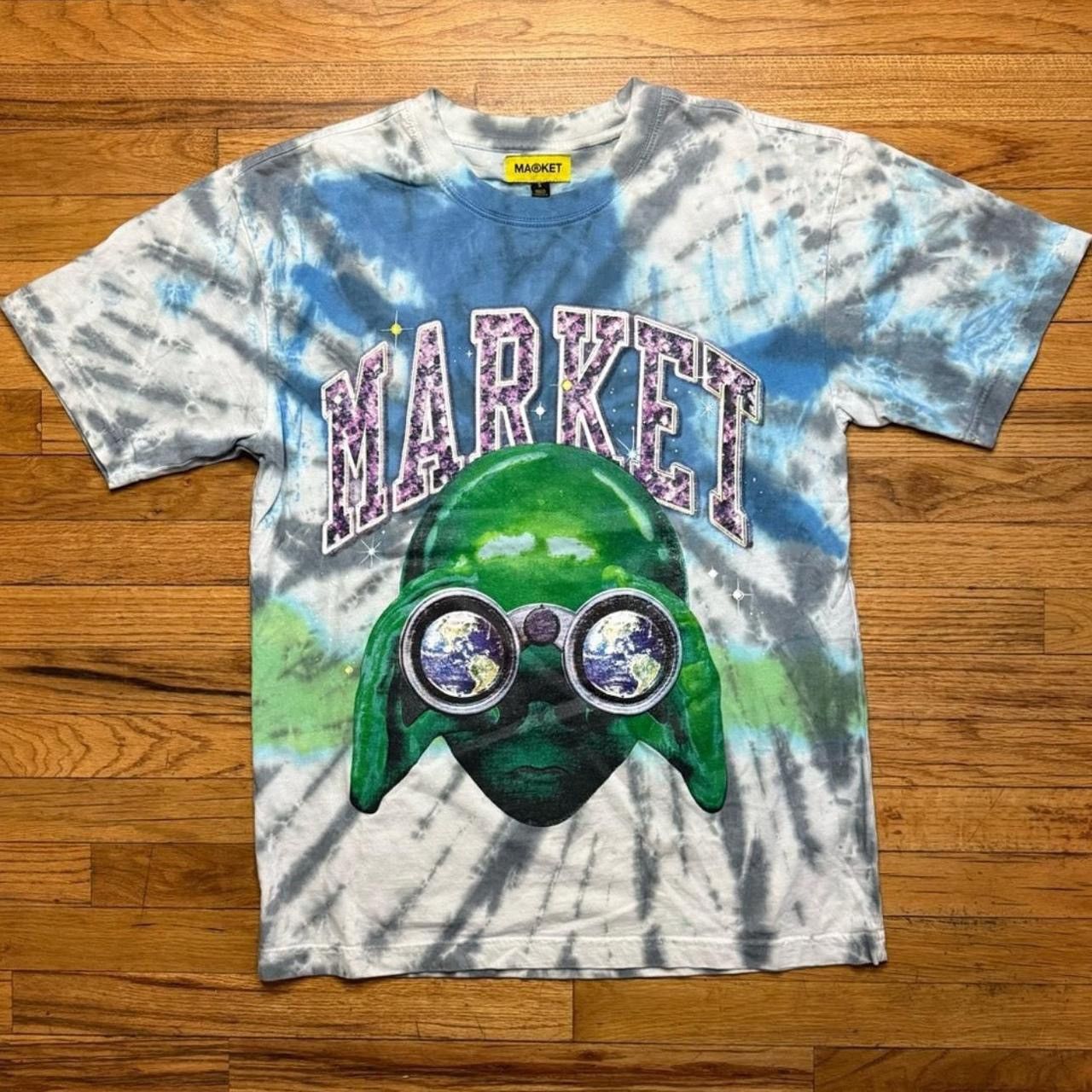Market Chinatown Market Alien Tie-Dye Tee Size US S / EU 44-46 / 1 - 1 Thumbnail