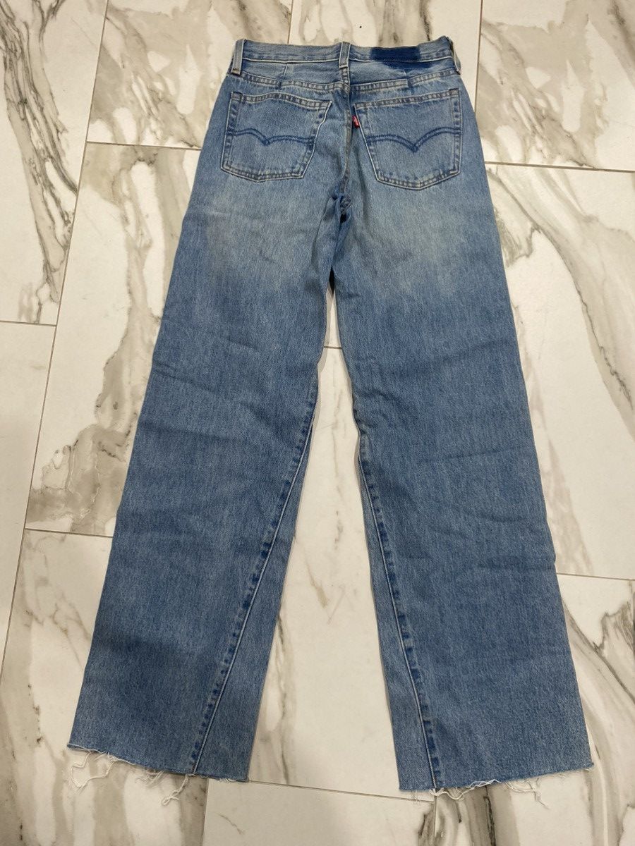 Levi's × Vintage Vintage Wide Leg Altered Levis Size 24" / US 00 / IT 34 - 4 Thumbnail