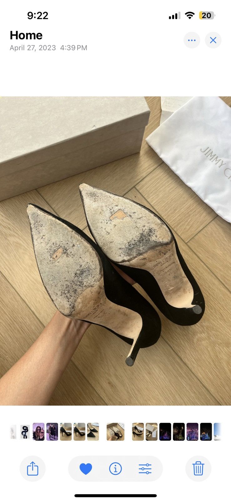 Jimmy Choo Abel Size US 10.5 / IT 40.5 - 3 Thumbnail