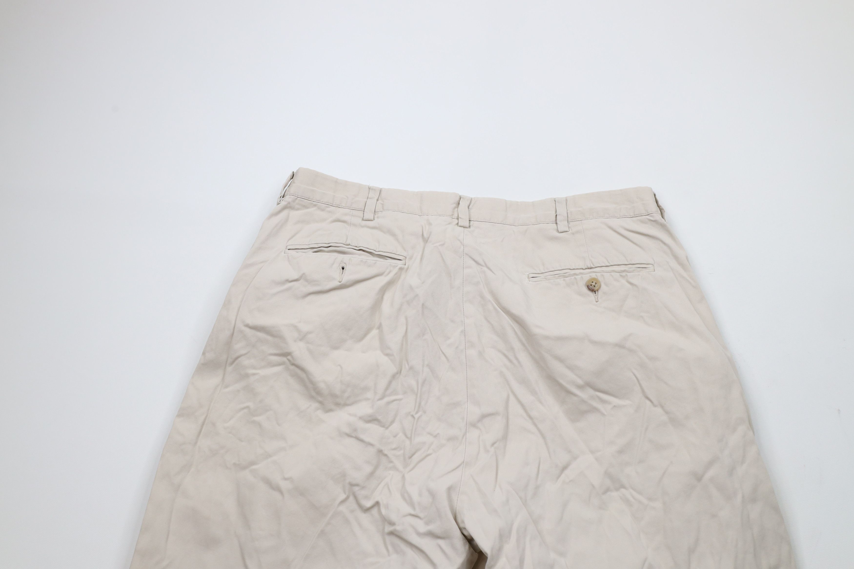 Ralph Lauren × Vintage Vintage 90s Ralph Lauren Cotton Chino Pants Trousers Size US 34 / EU 50 - 8 Thumbnail