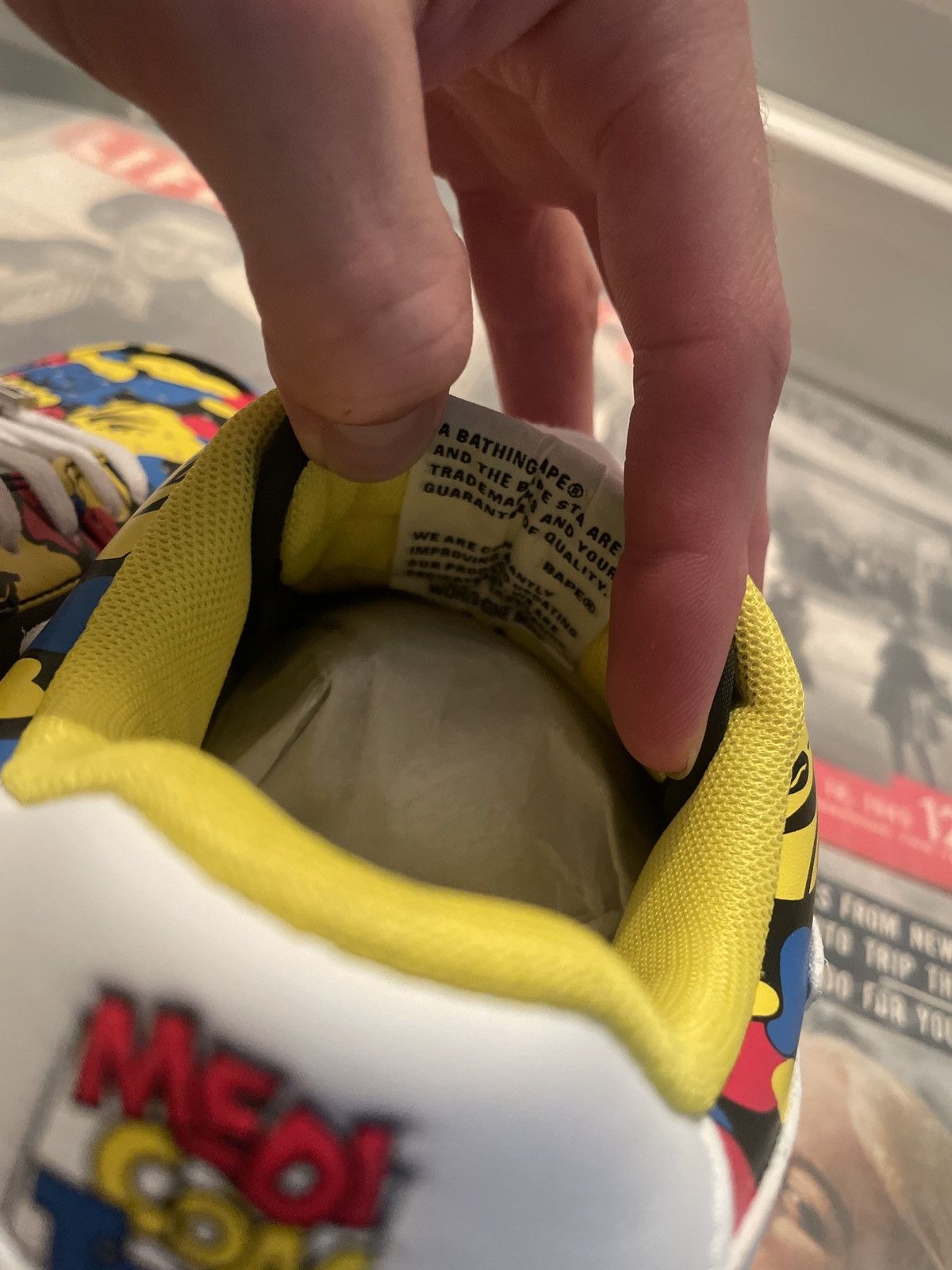 Bape Bapesta x Medicom Size US 10.5 / EU 43-44 - 7 Thumbnail