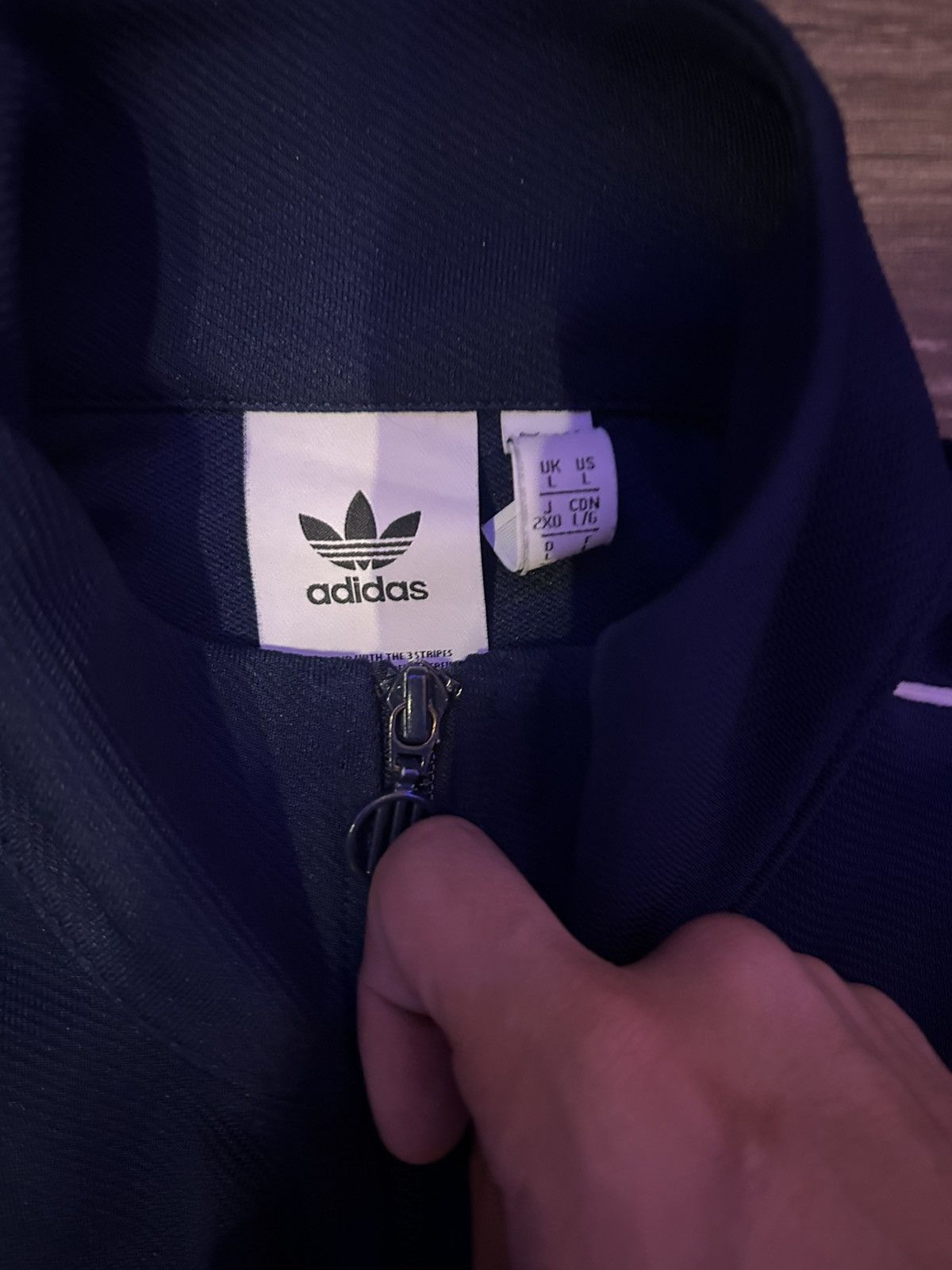 Adidas × Vintage Adidas Track Jacket Size US L / EU 52-54 / 3 - 5 Thumbnail