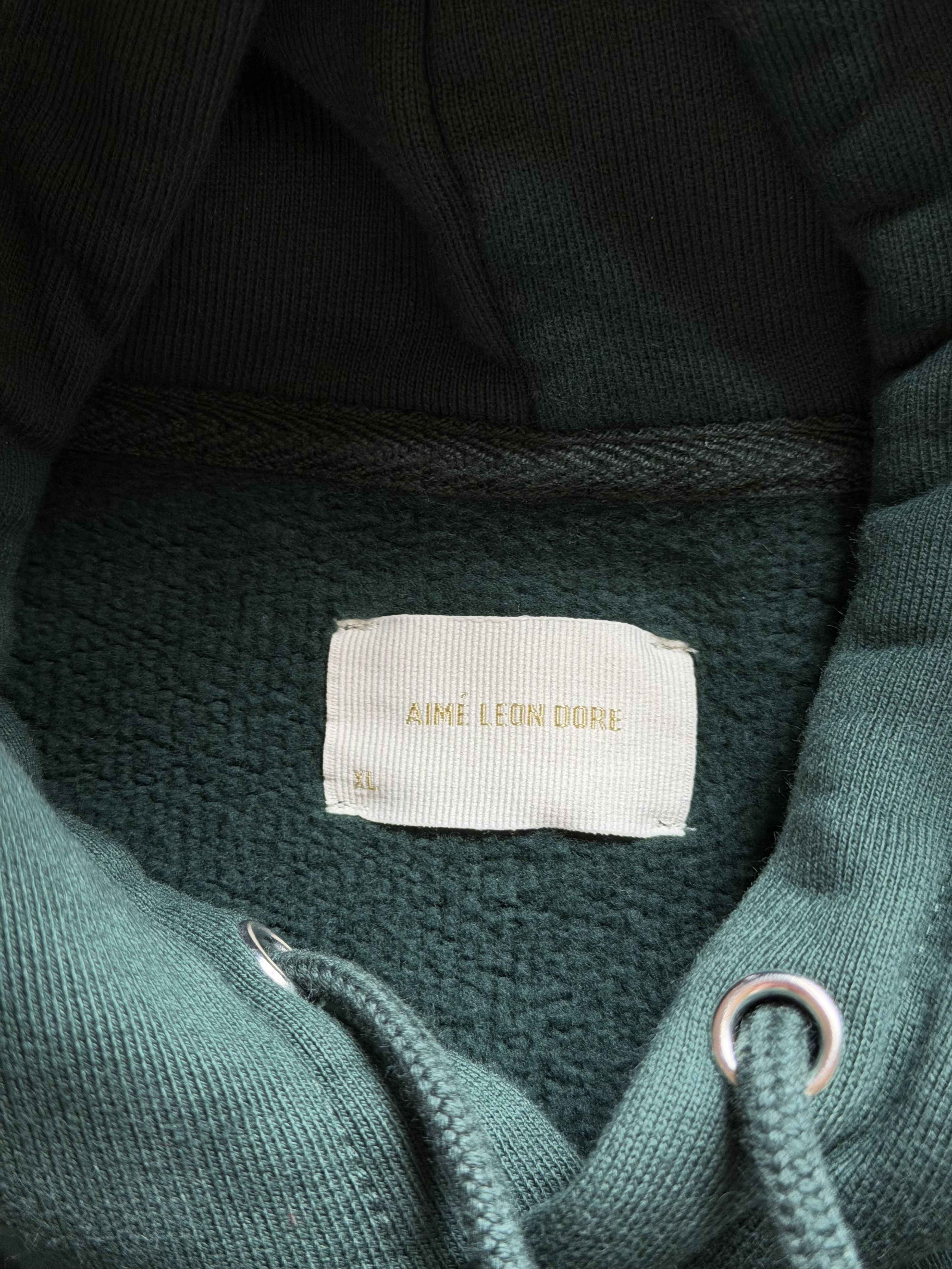 Aime Leon Dore Aime Leon Dore Monogram Crest Hoodie in Green Size US XL / EU 56 / 4 - 5 Thumbnail