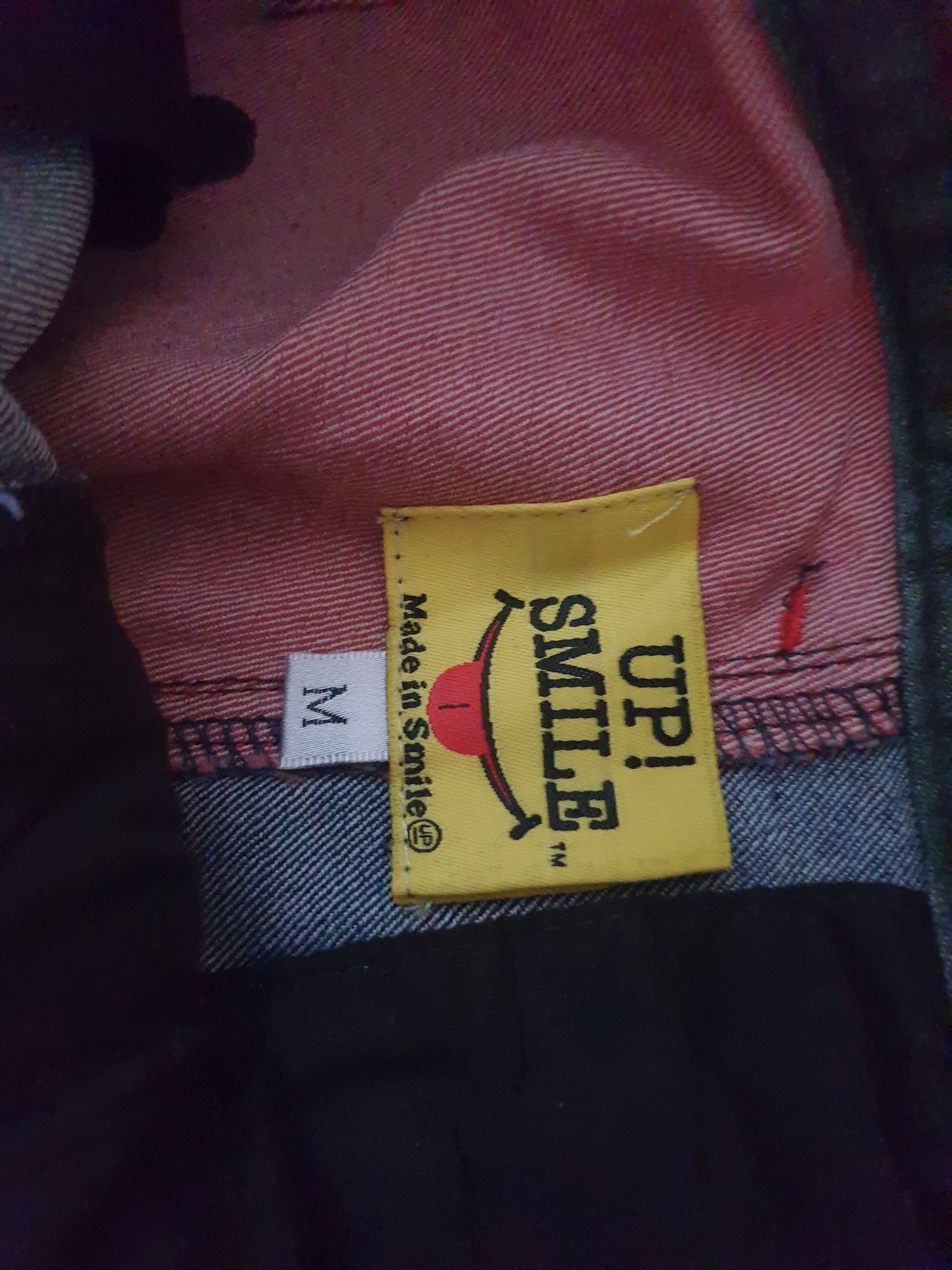 Japanese Brand Smile multicolour denim pant Size US 30 / EU 46 - 2 Thumbnail