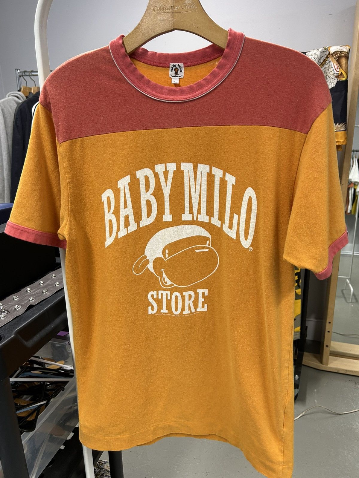 Bape 2006 Baby Milo Bape Swarovski rhinestone Tee Rare T-Shirt 