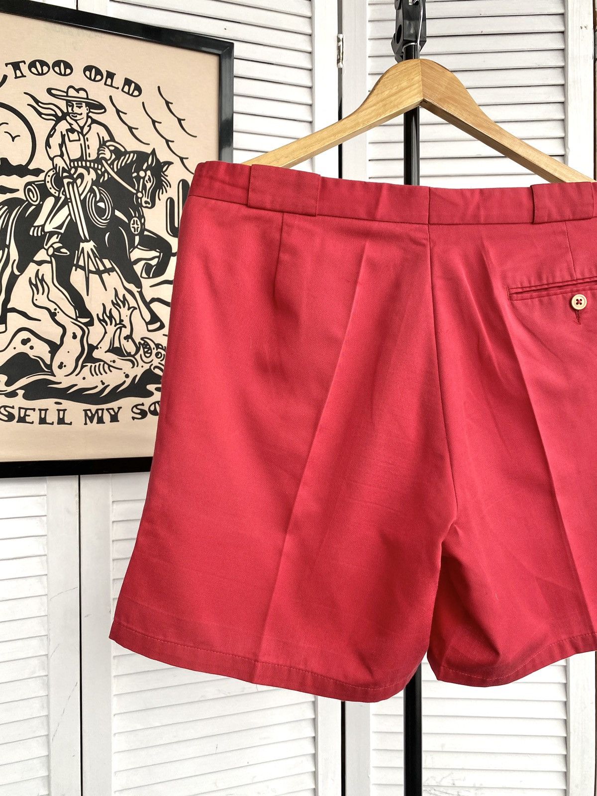 Adidas × Vintage Vintage 90s Adidas Tennis Shorts West Gearmany Cotton Size US 34 / EU 50 - 11 Thumbnail