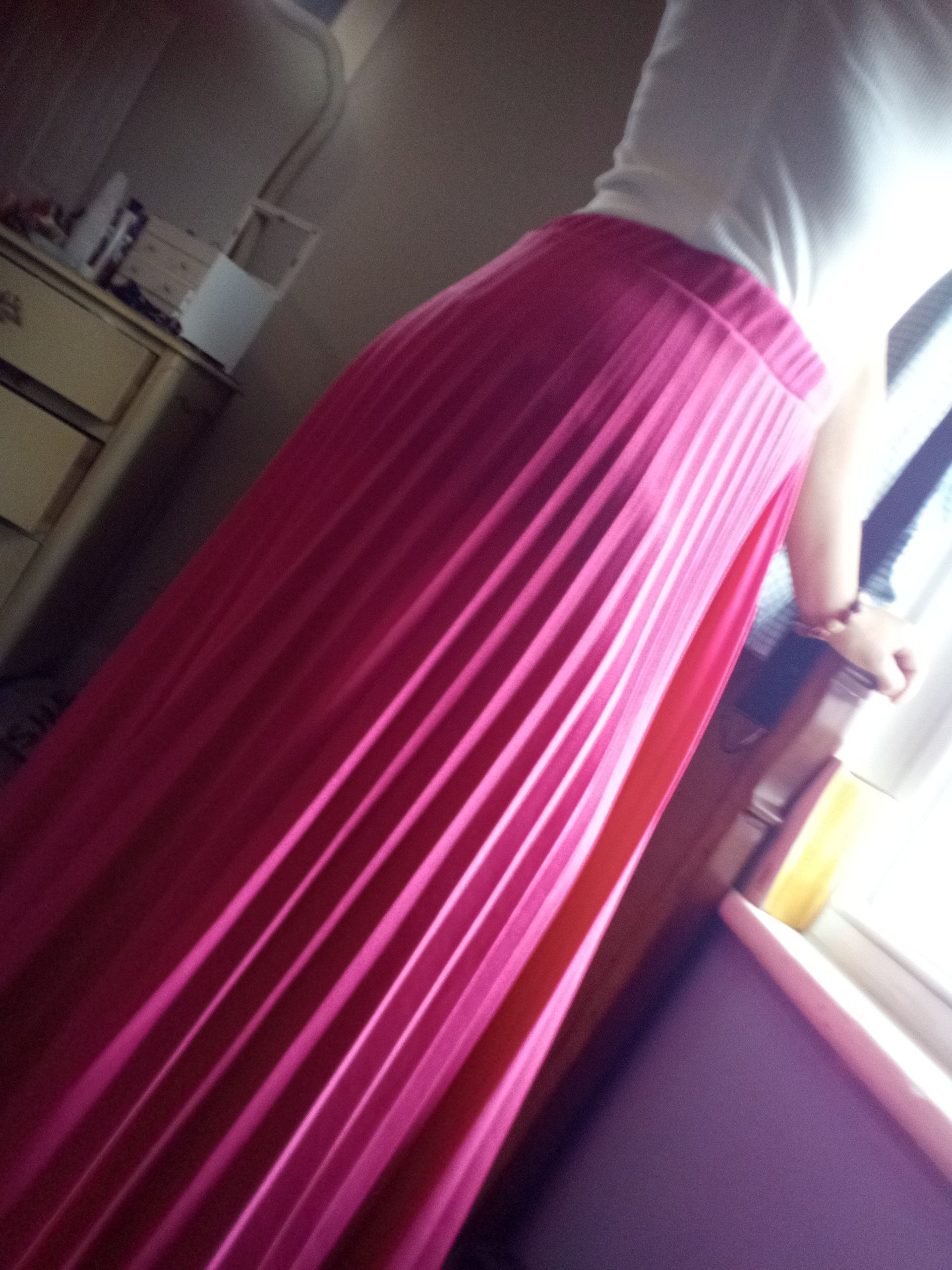 Other Devon Pleated Midi Skirt Union Made Size 34" / US 12 / IT 48 - 3 Thumbnail