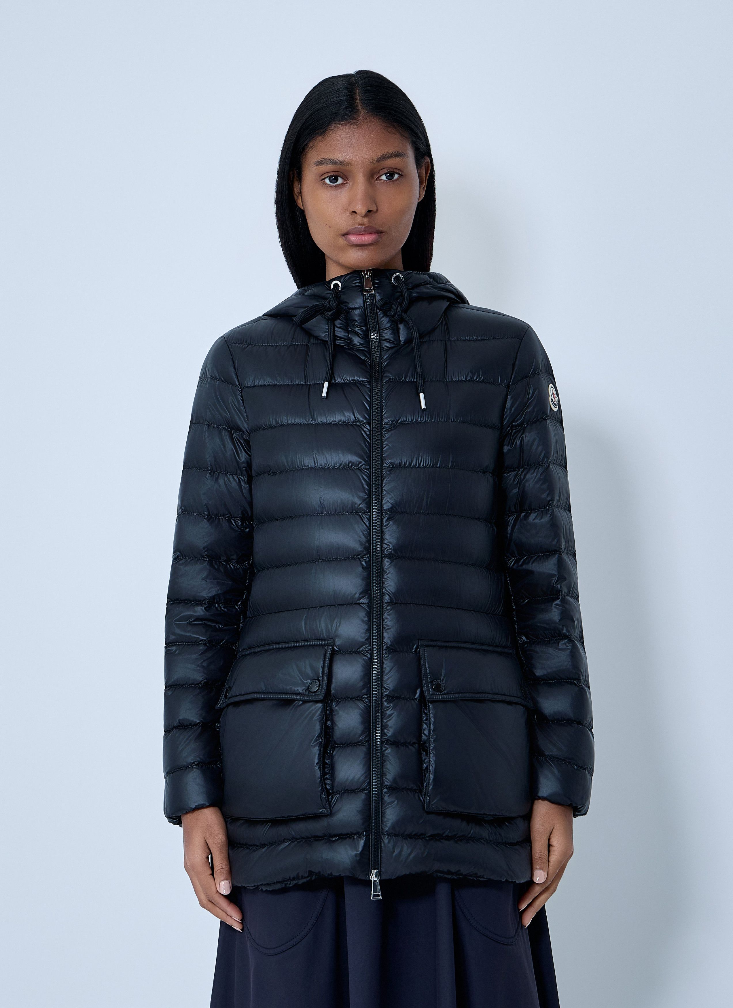 Moncler Jasmin Short Parka Jacket Size XS / US 0-2 / IT 36-38 - 1 Thumbnail
