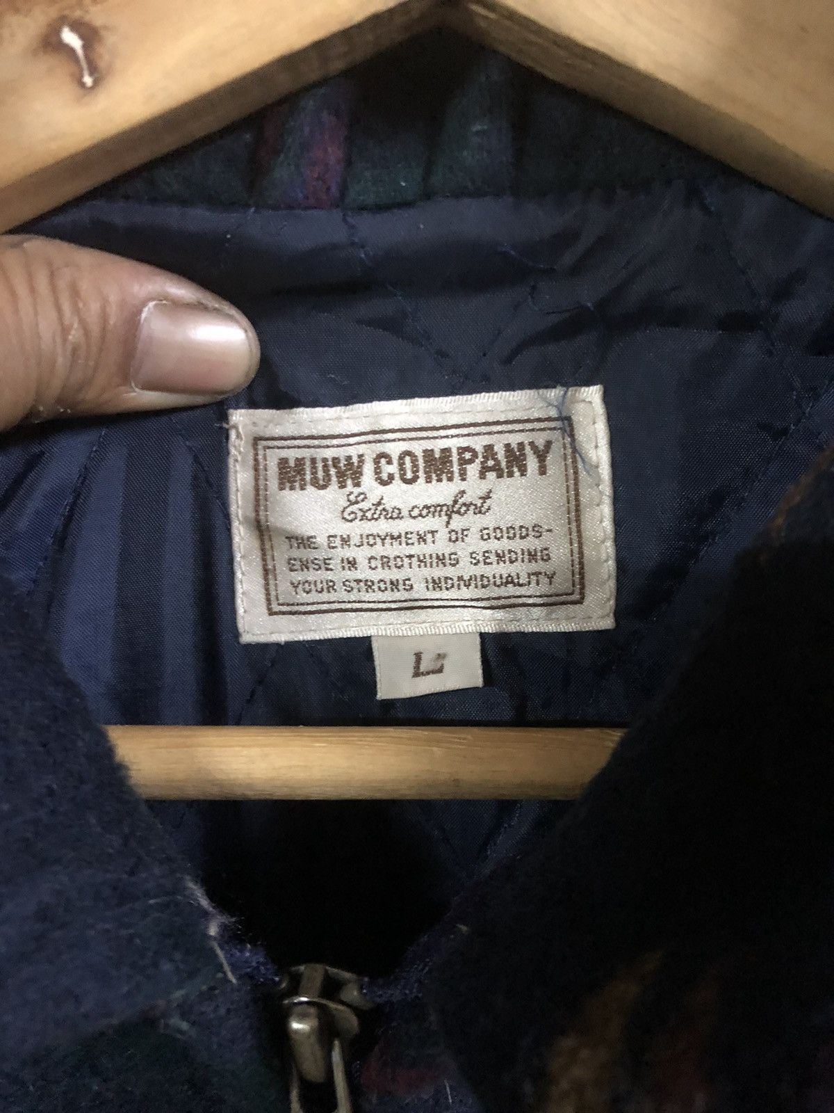 Japanese Brand Vintage both Muw Company zipper jacket (Bulk buying) Size US L / EU 52-54 / 3 - 13 Thumbnail