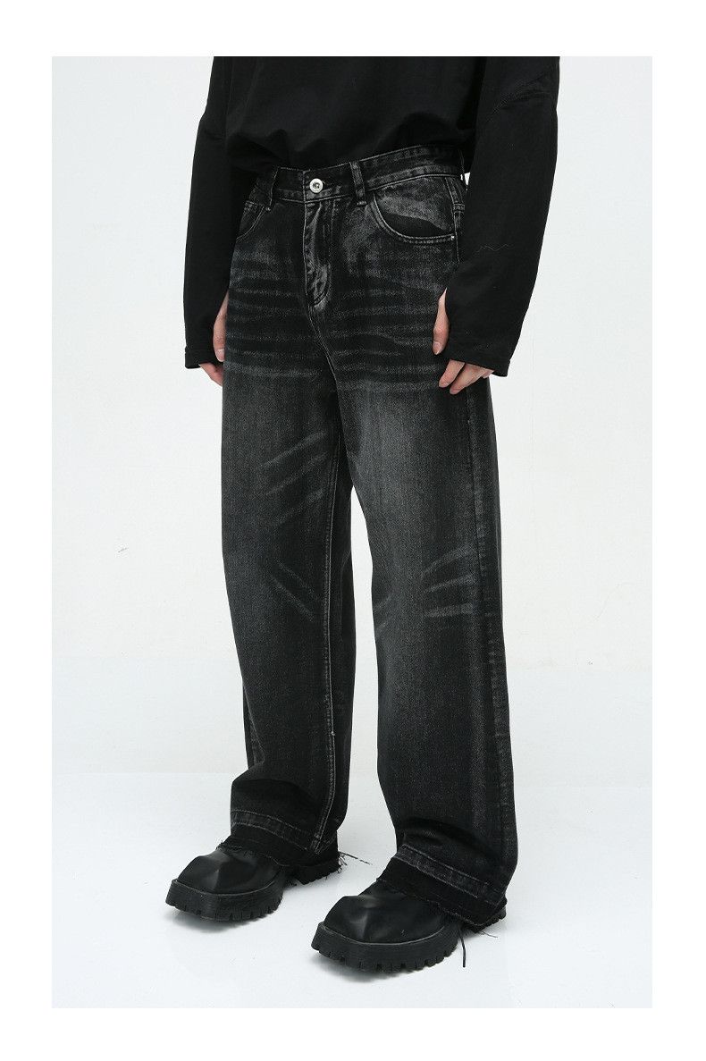 Japanese Brand × Jean American high street loose straight casual jeans Size US 32 / EU 48 - 4 Thumbnail