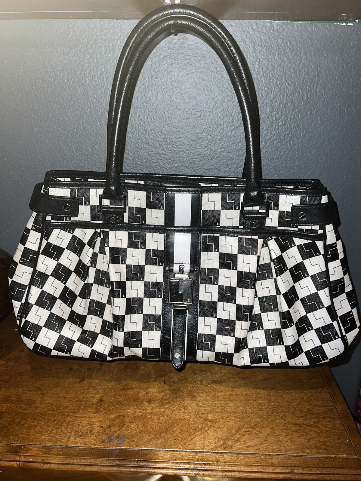 L.A.M.B. L.A.M.B by Gwen Stefani Checkerboard Bag Size ONE SIZE - 1 Thumbnail