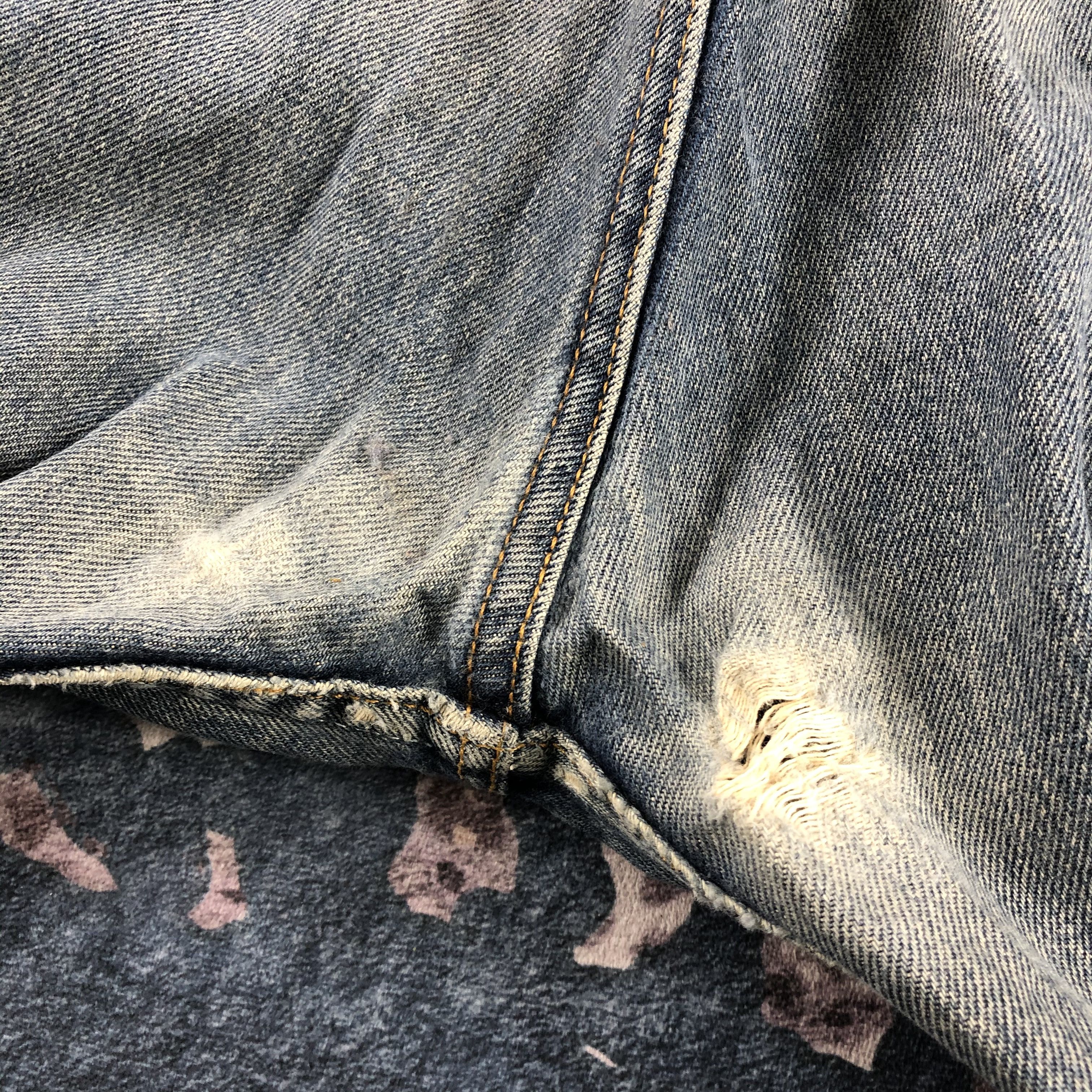 Levi's × Vintage Vintage Blue Wash Levis 501 Jeans-JM2895 Size US 35 - 6 Thumbnail
