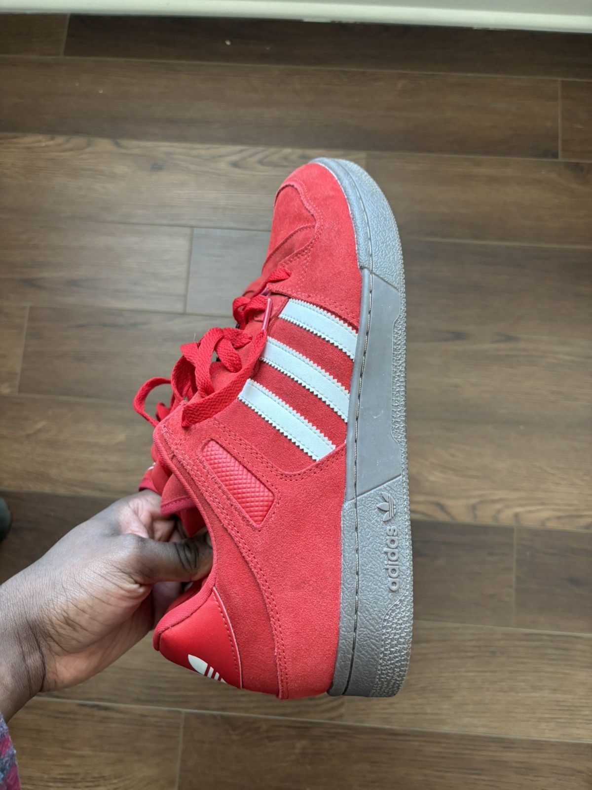 Adidas Adidas Bucktown Red/White Size 12 Size US 12 / EU 45 - 2 Thumbnail