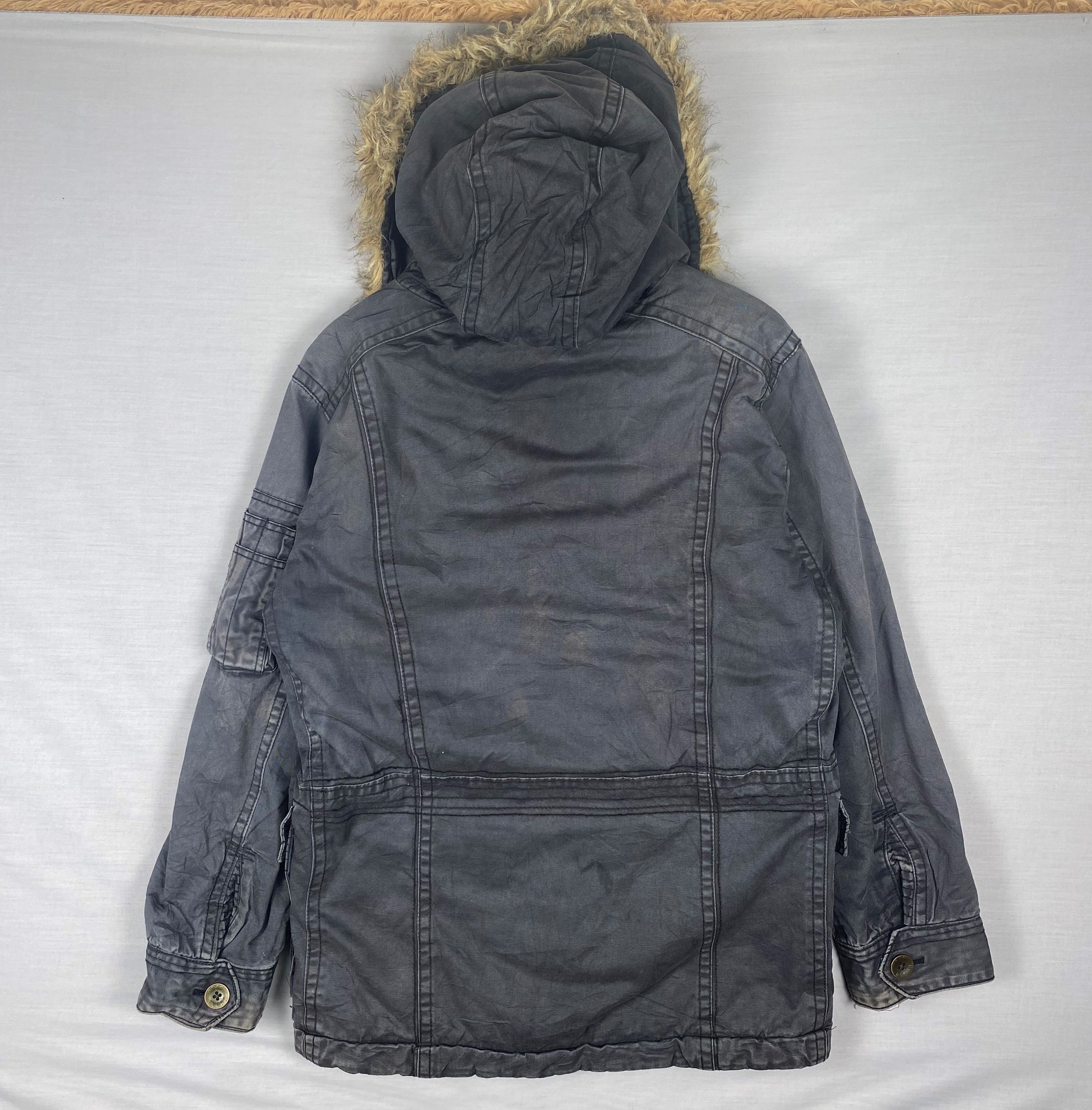 Vintage Vintage Who A. U. Sherpa Multi Pocket Zip Up Denim Jacket Size US L / EU 52-54 / 3 - 5 Thumbnail