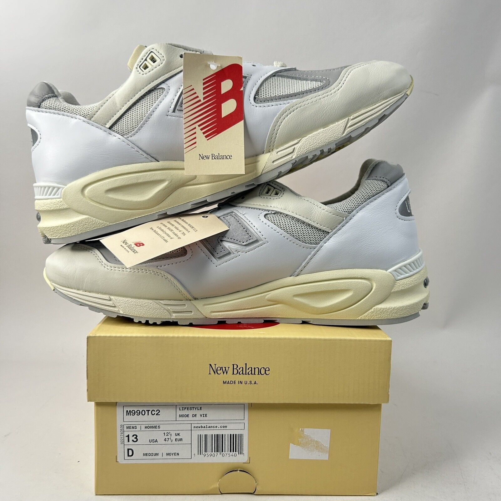 New Balance New Balance x Teddy Santis 990v2 “Sea Salt” 2024 Size US 13 / EU 46 - 3 Thumbnail