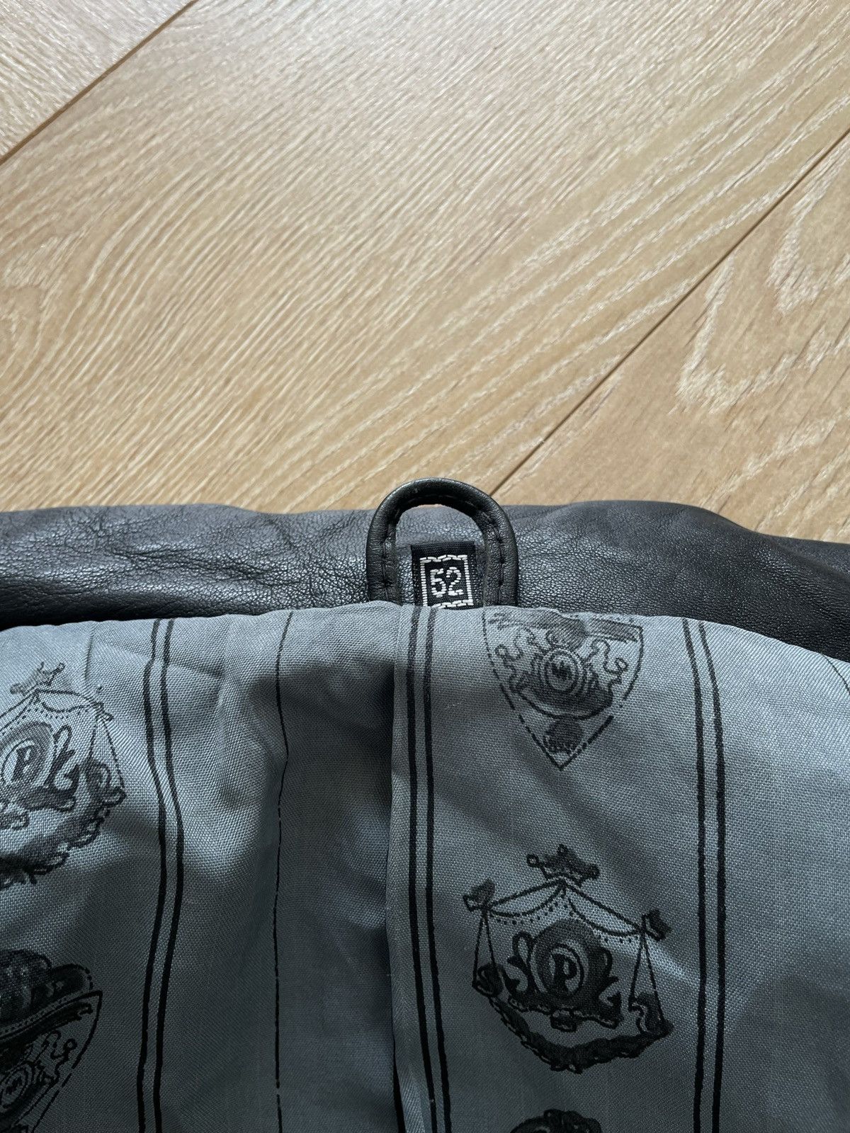 Vintage Vintage Y2k Black Leather Oversize Bomber Jacket Avant Garde Size US L / EU 52-54 / 3 - 10 Thumbnail