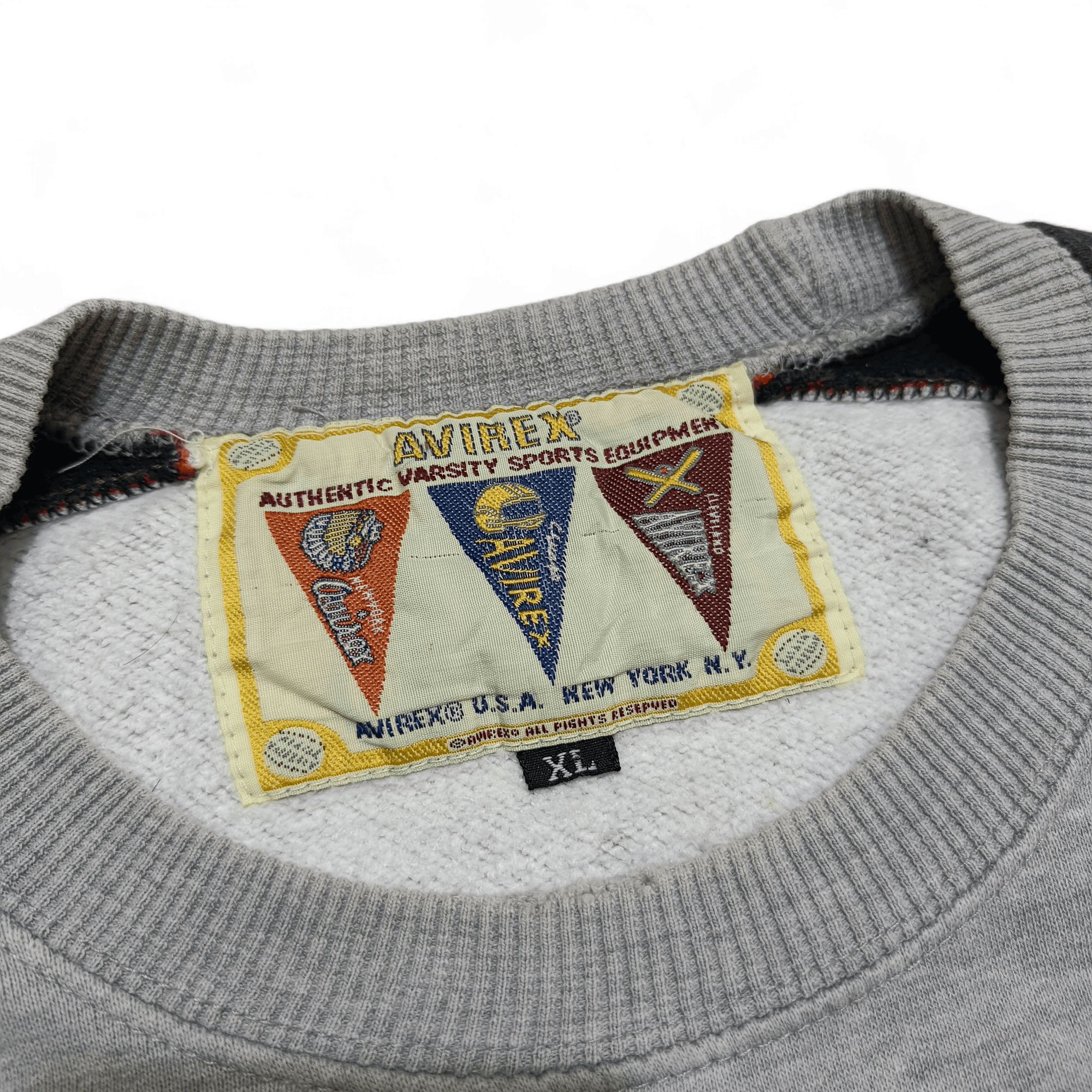 Avirex Vintage Avirex USA Varsity HIP HOP RAP Crewneck Sweatshirt Size US XL / EU 56 / 4 - 5 Thumbnail