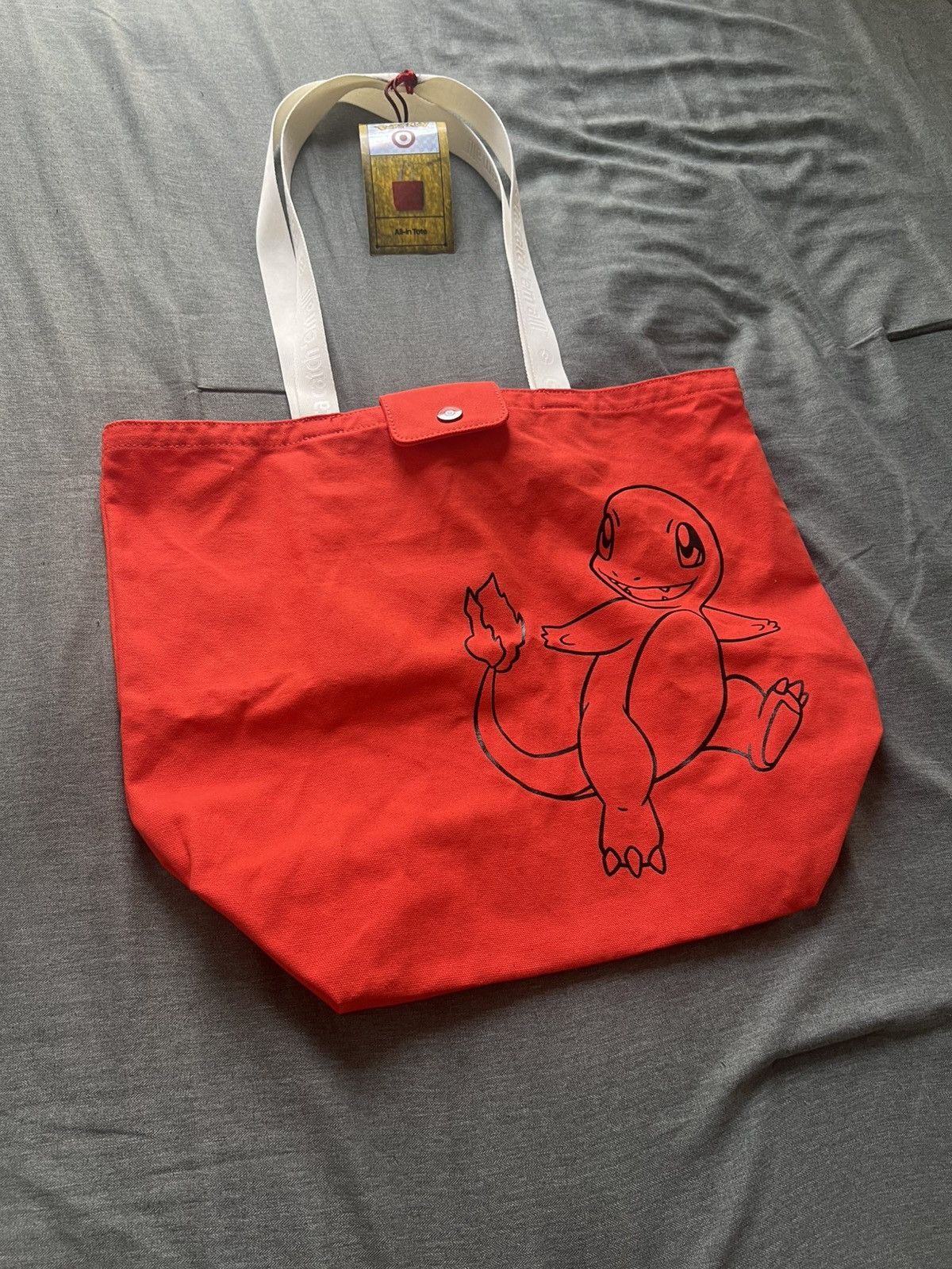 Pokemon Pokemon Target Reusable Tote Red Size ONE SIZE - 3 Thumbnail