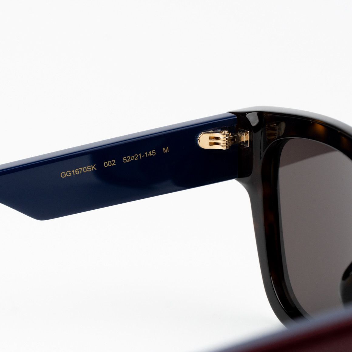 Gucci NEW Gucci GG1670SK 002 Unisex Square Sunglasses GG 1670SK Size ONE SIZE - 8 Thumbnail