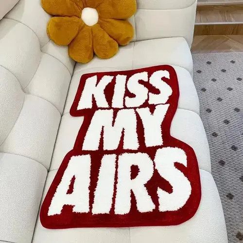 Handmade 3D Handmade Letters Soft Rug Size ONE SIZE - 3 Thumbnail