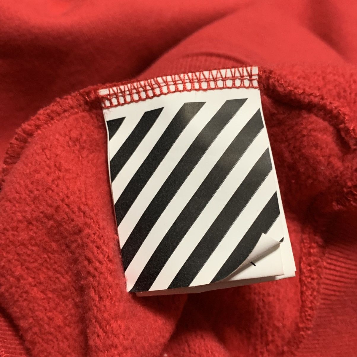 Off-White Off White Small Caravaggio Arrows Red Hoodie Virgil Abloh Size US S / EU 44-46 / 1 - 10 Thumbnail