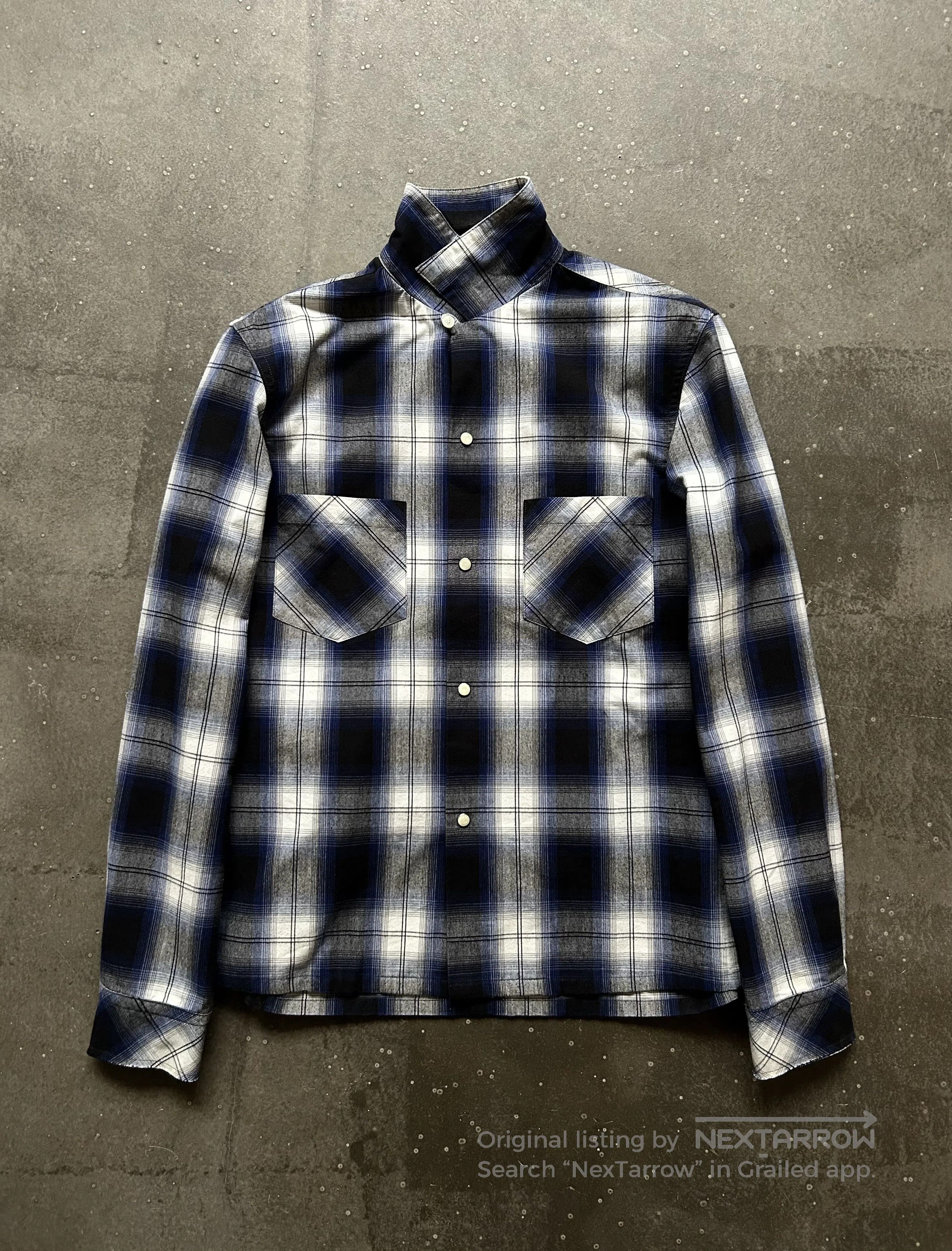 Takahiromiyashita The Soloist. TAKAHIROMIYASHITA TheSoloist Plaid Shirt. Size US M / EU 48-50 / 2 - 3 Thumbnail