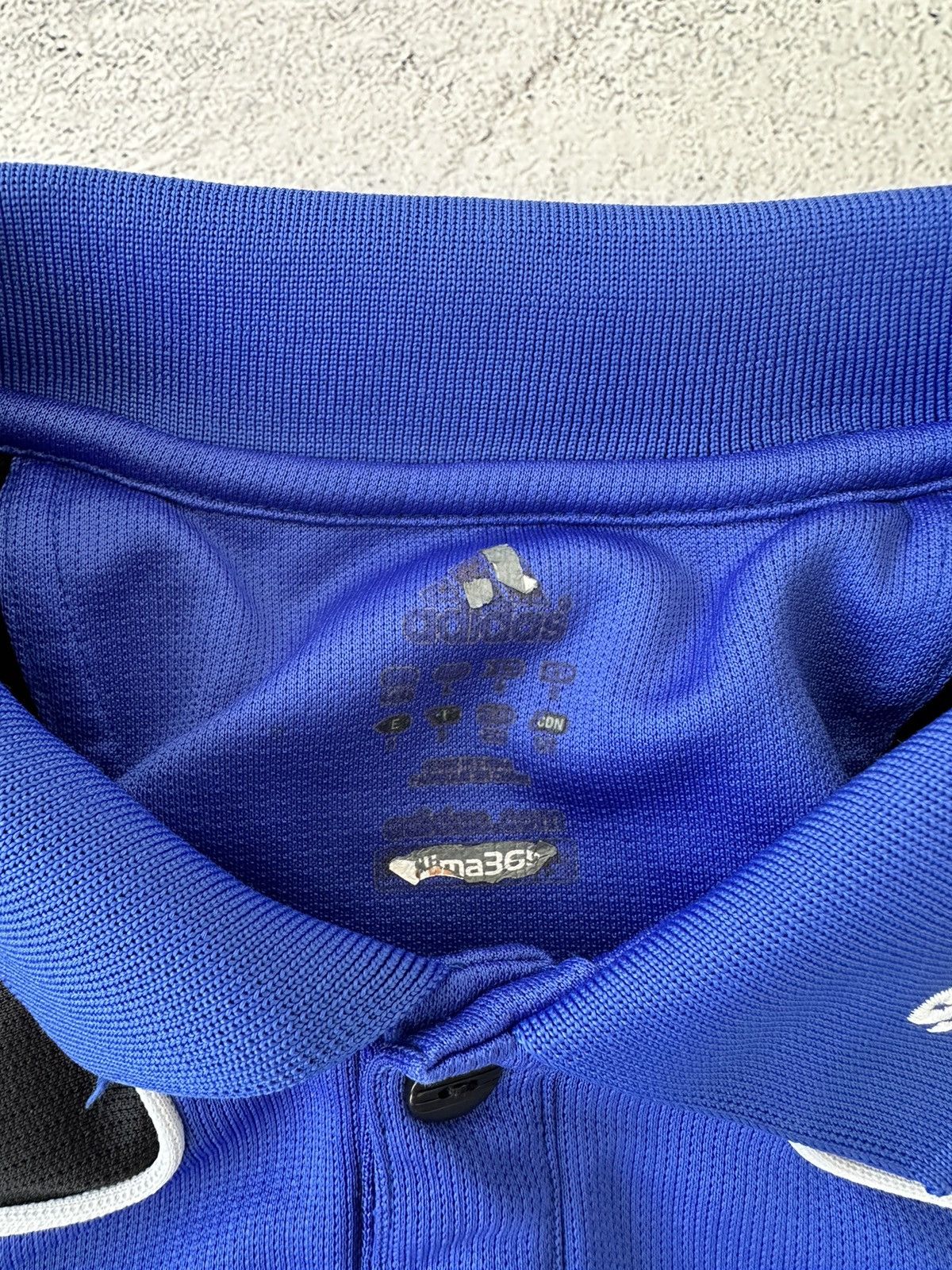 Adidas Adidas Chelsea 2007/2008 Vintage Polo Shirt Size US L / EU 52-54 / 3 - 6 Thumbnail
